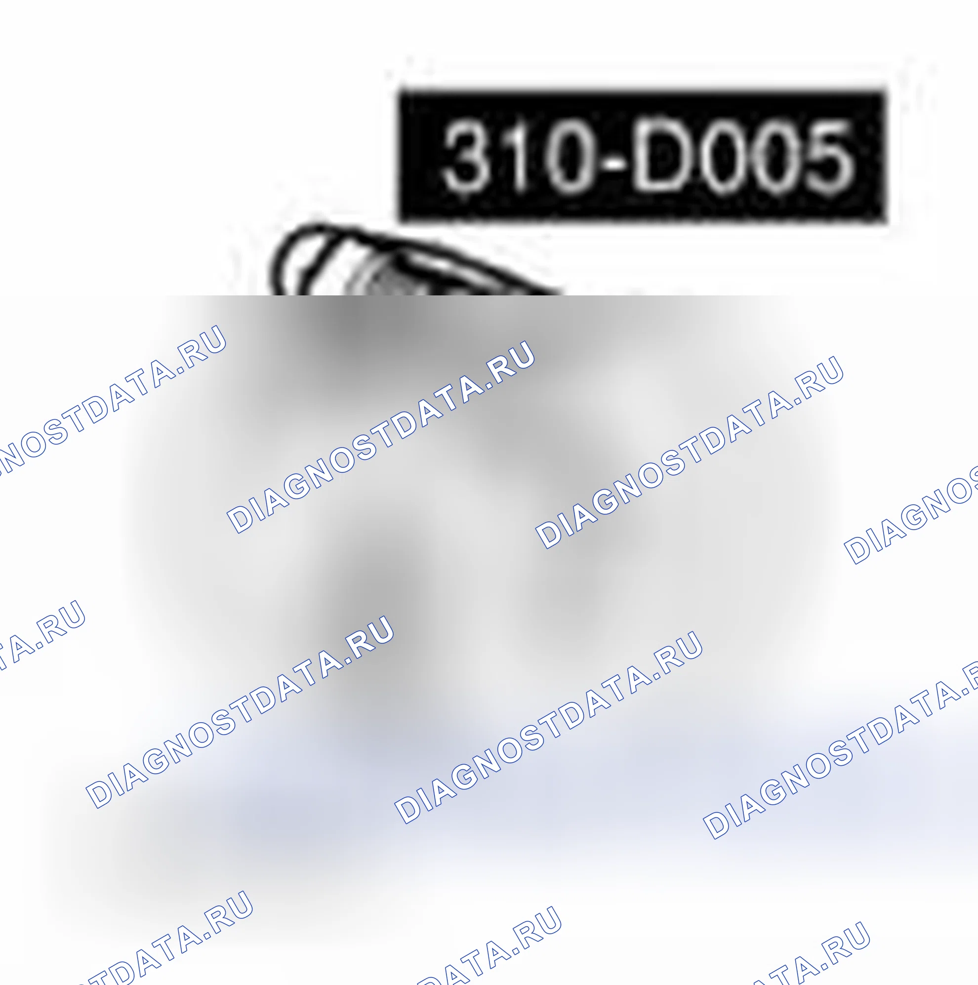 Рис. 674: ДВИГАТЕЛЬ. Land Rover Range Rover Sport I
