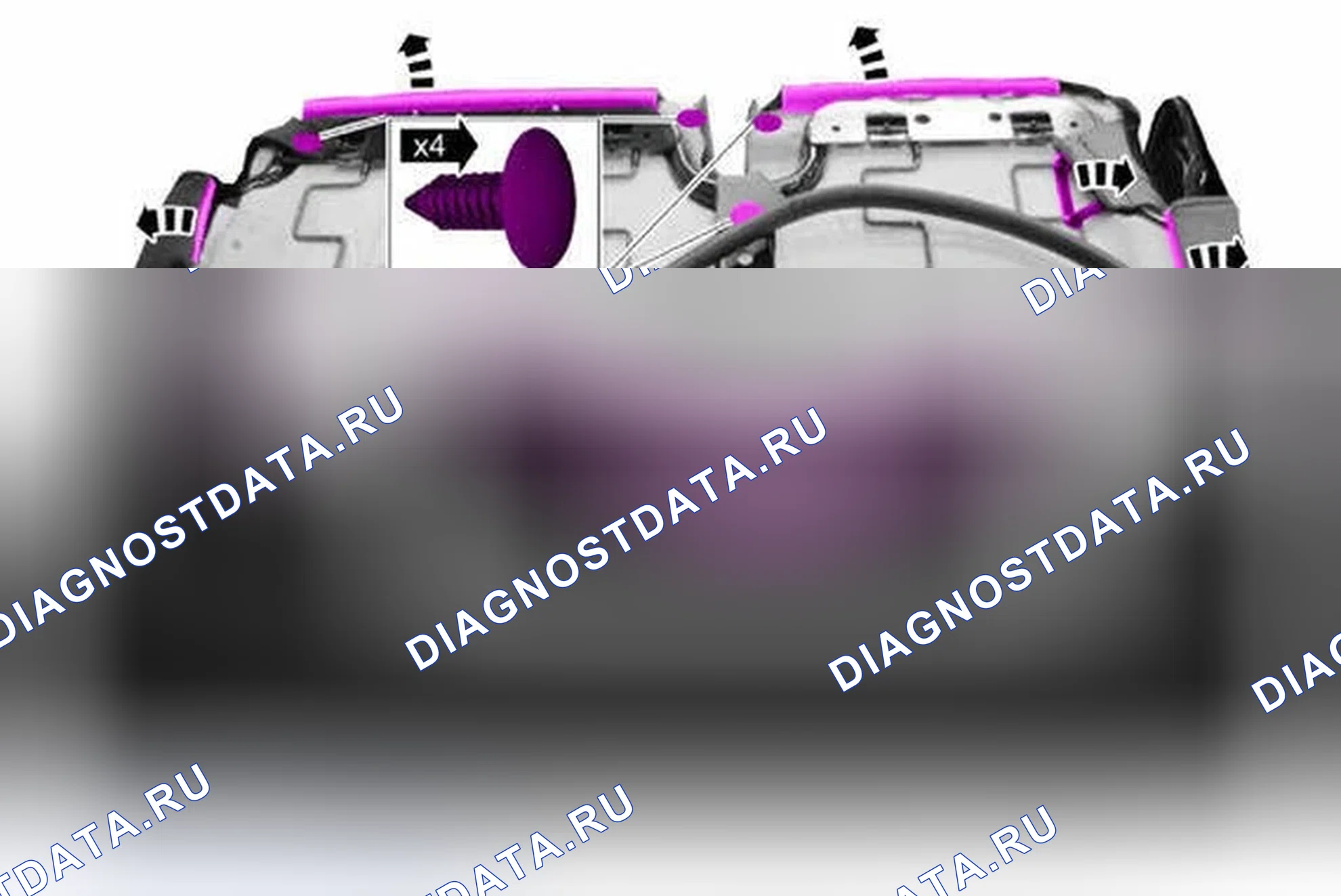 Рис. 154: Демонтаж. Ford Escape III