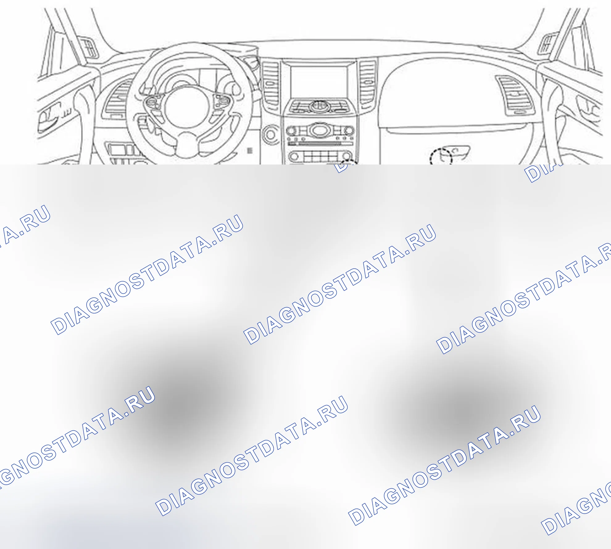 Рис. 51. Infiniti FX35 II рестайлинг