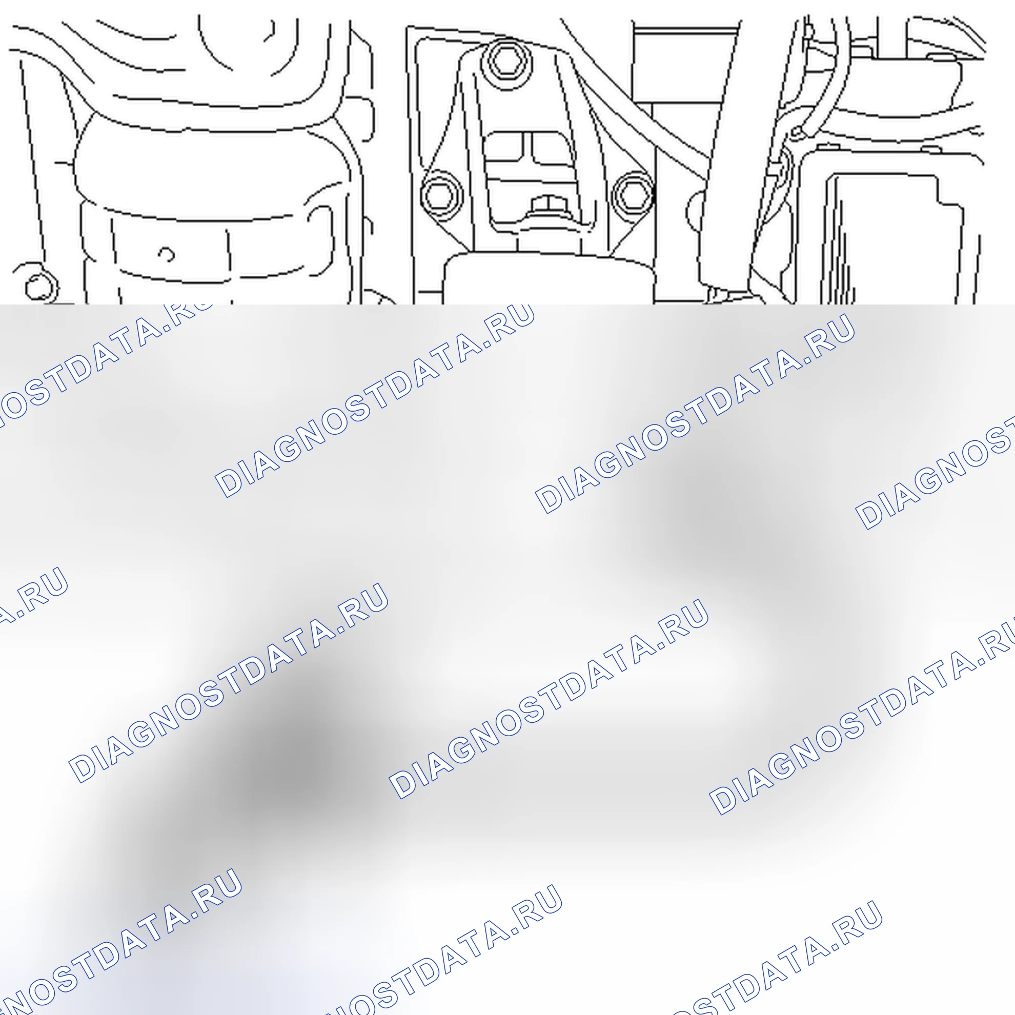 Рис. 445: ОСМОТР ТРАНСПОРТНОГО СРЕДСТВА [08 / 2013 -]. Toyota Venza I рестайлинг