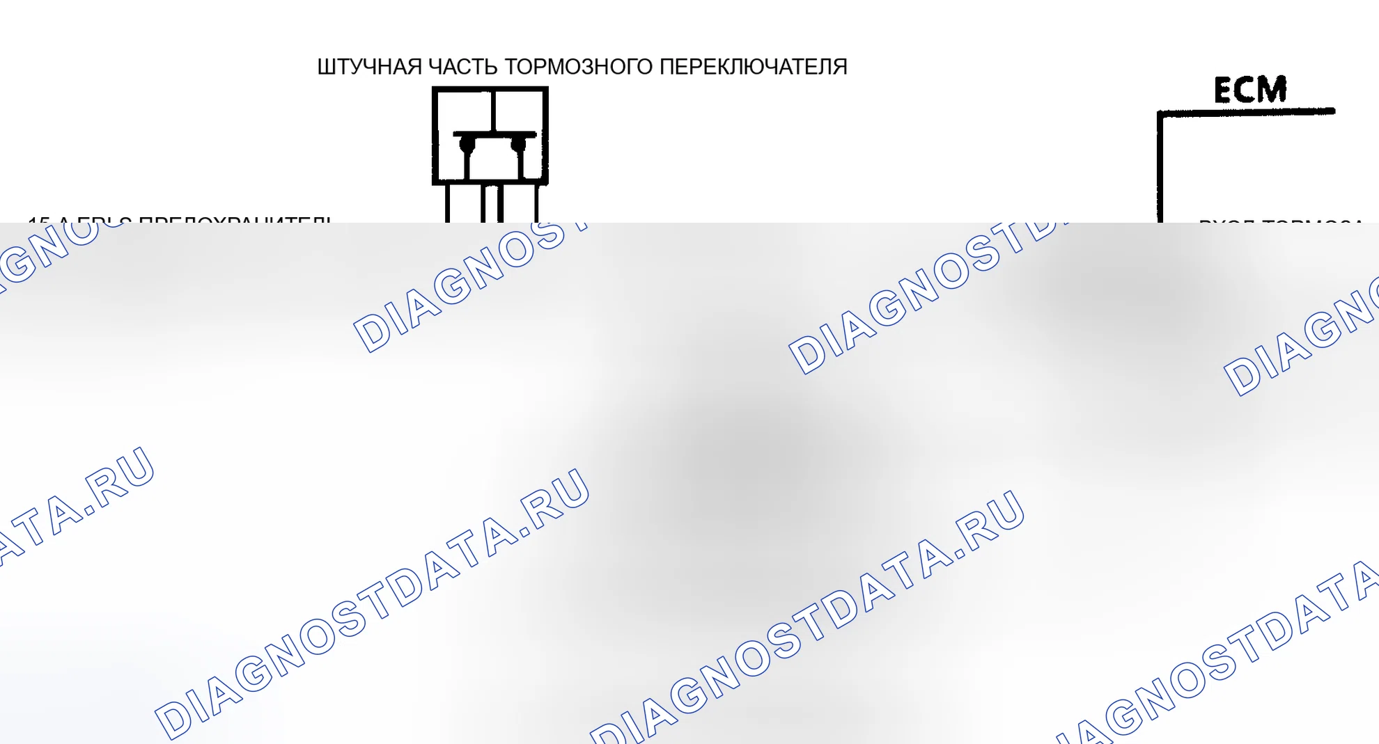 Рис. 55: Код 39: муфта блокировки гидротрансформатора Ckt Diag (3.8L W/440-T4 Trans). Pontiac Bonneville VIII