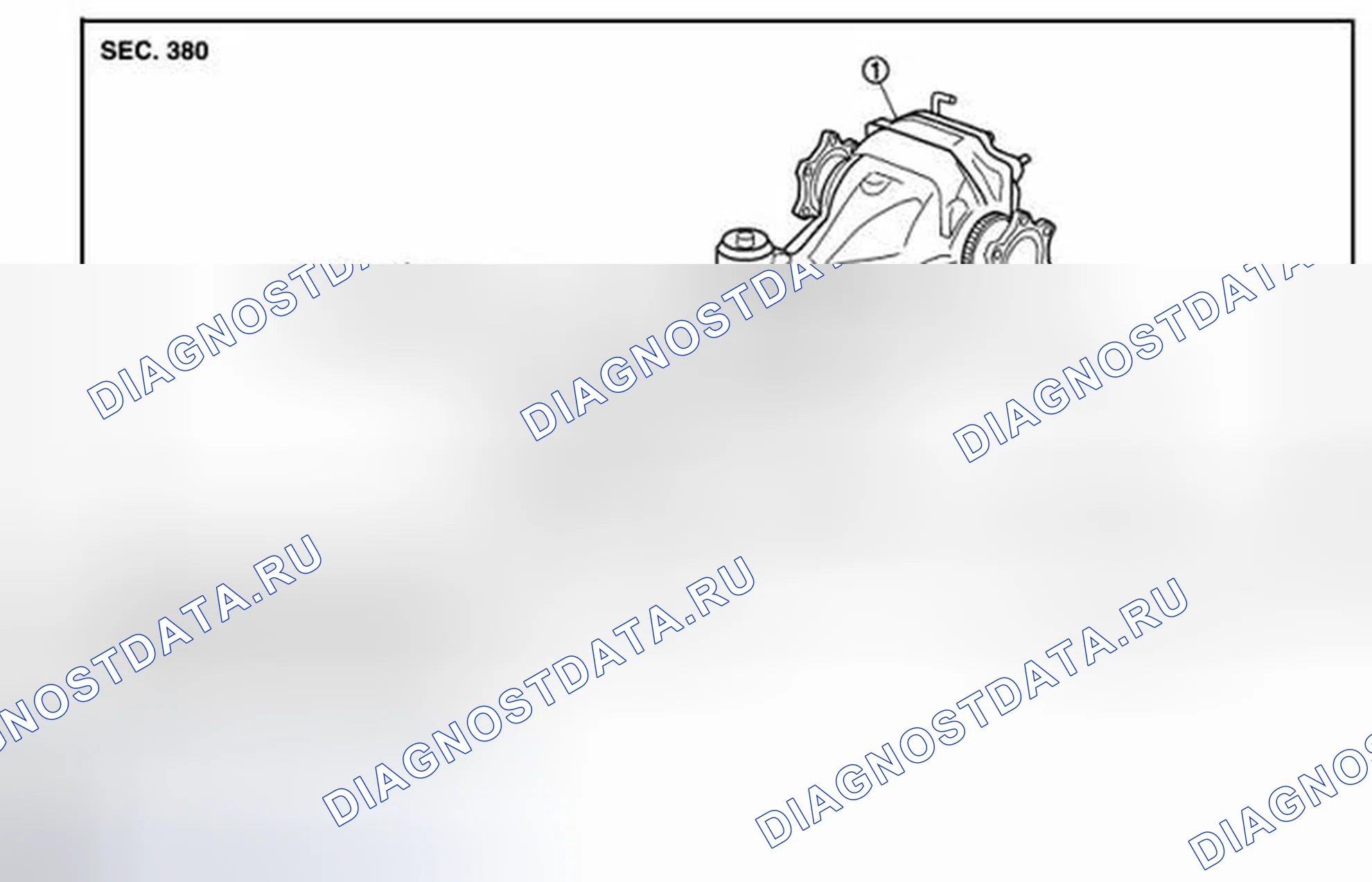 Рис. 702: 2WD: Разнесенный вид. Infiniti G37 IV рестайлинг