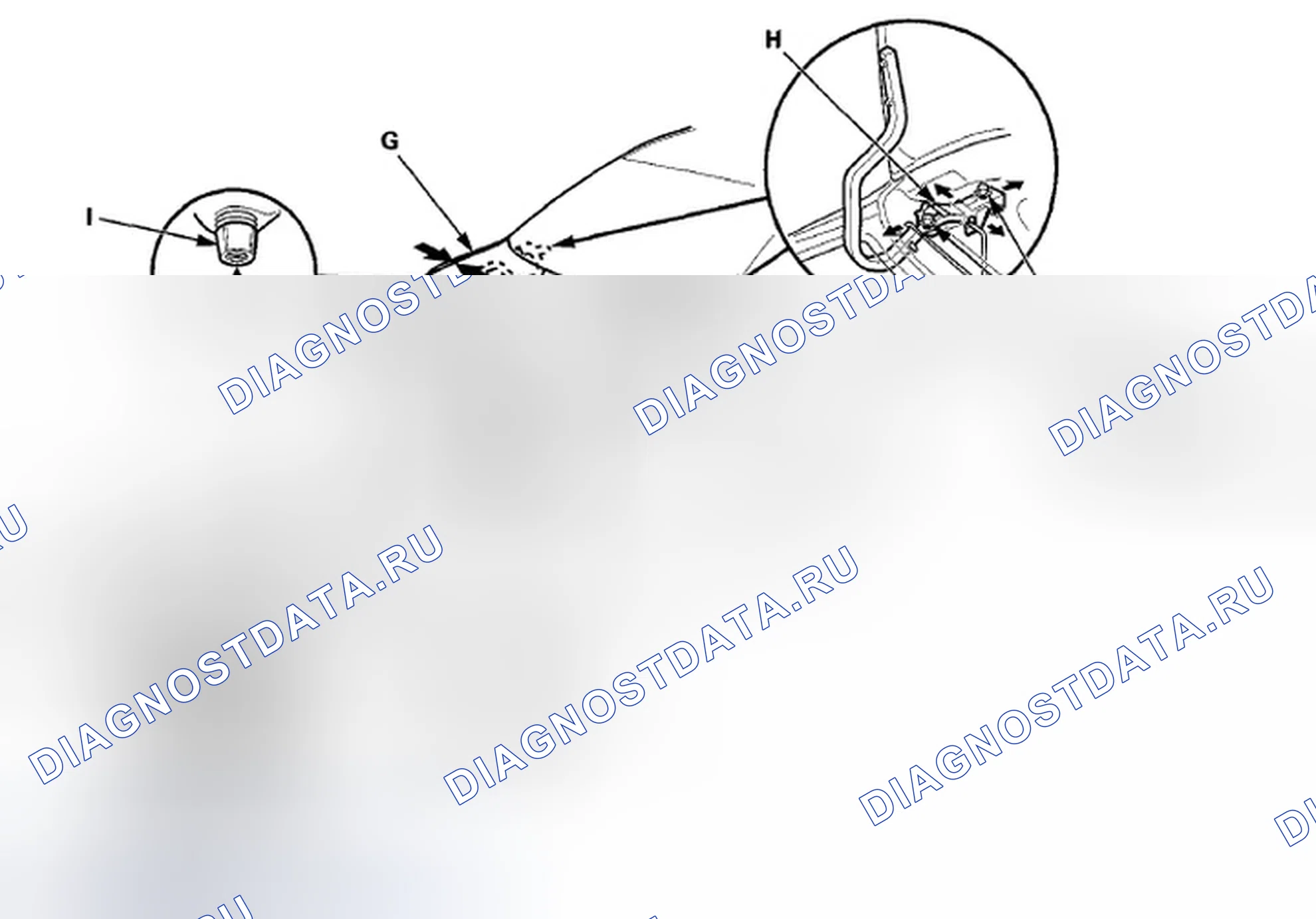 Рис. 207: Регулировка крышки багажника. Honda Accord VIII
