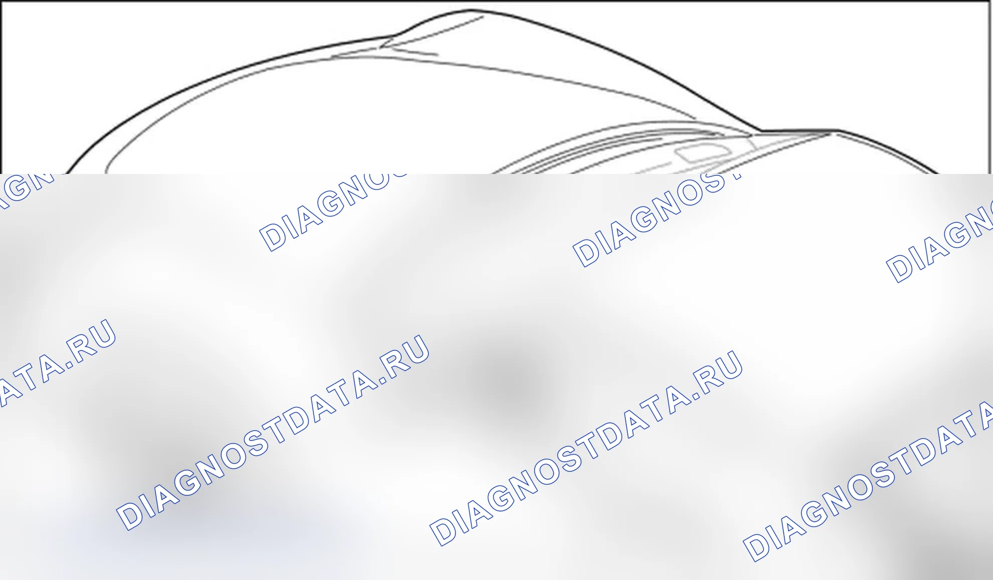 Рис. 179: Демонтаж блока управления KESSY/PAS. Porsche 911 GT3 997
