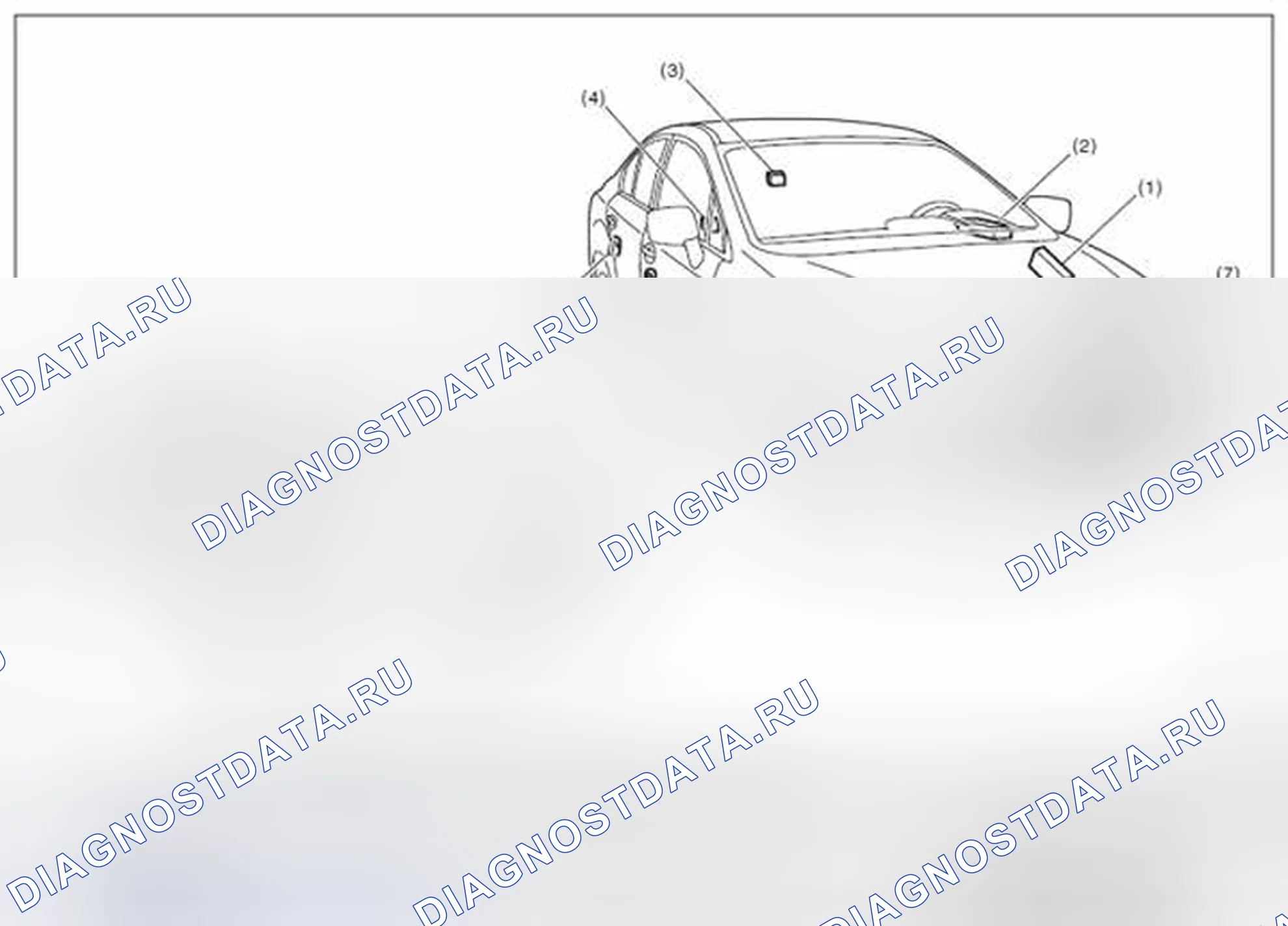 Рис. 64: БЕСКЛЮЧЕВАЯ СИСТЕМА ВВОДА. Subaru Impreza WRX GE рестайлинг
