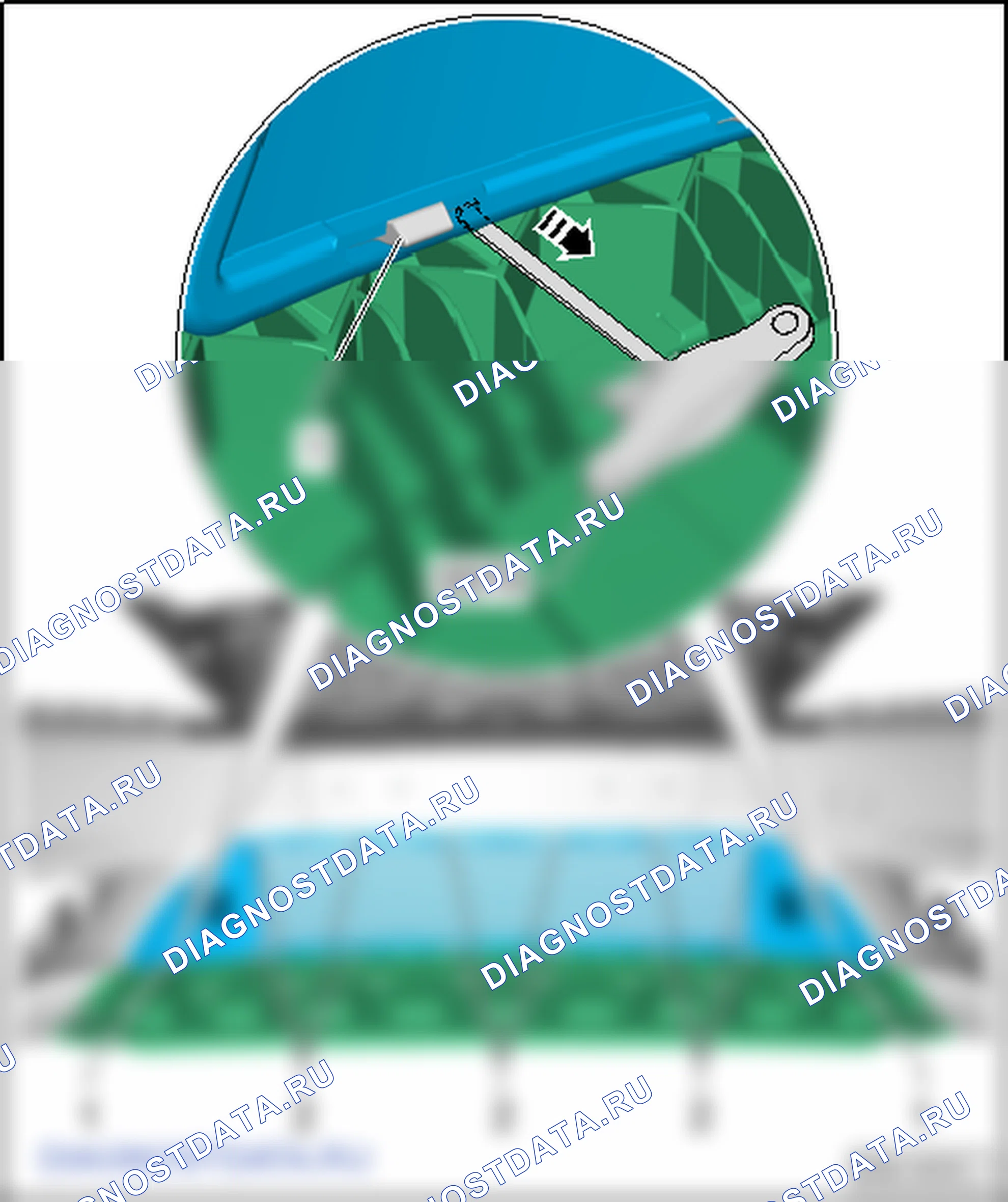 Облицовка переднего бампера. SEAT Toledo Iv