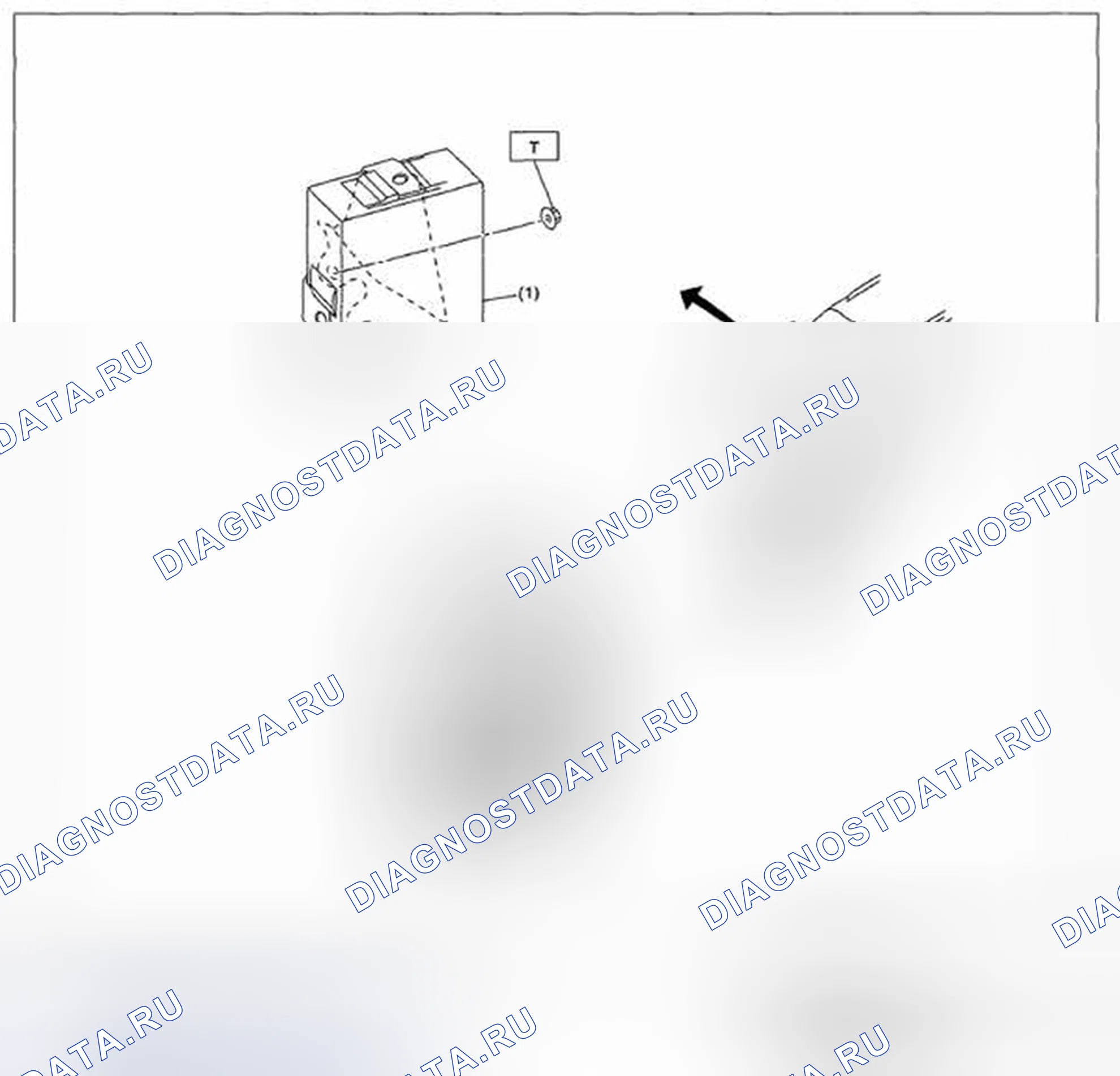 Рис. 152: МОДУЛЬ УПРАВЛЕНИЯ КОРОБКОЙ ПЕРЕДАЧ. Subaru Legacy BM/BR