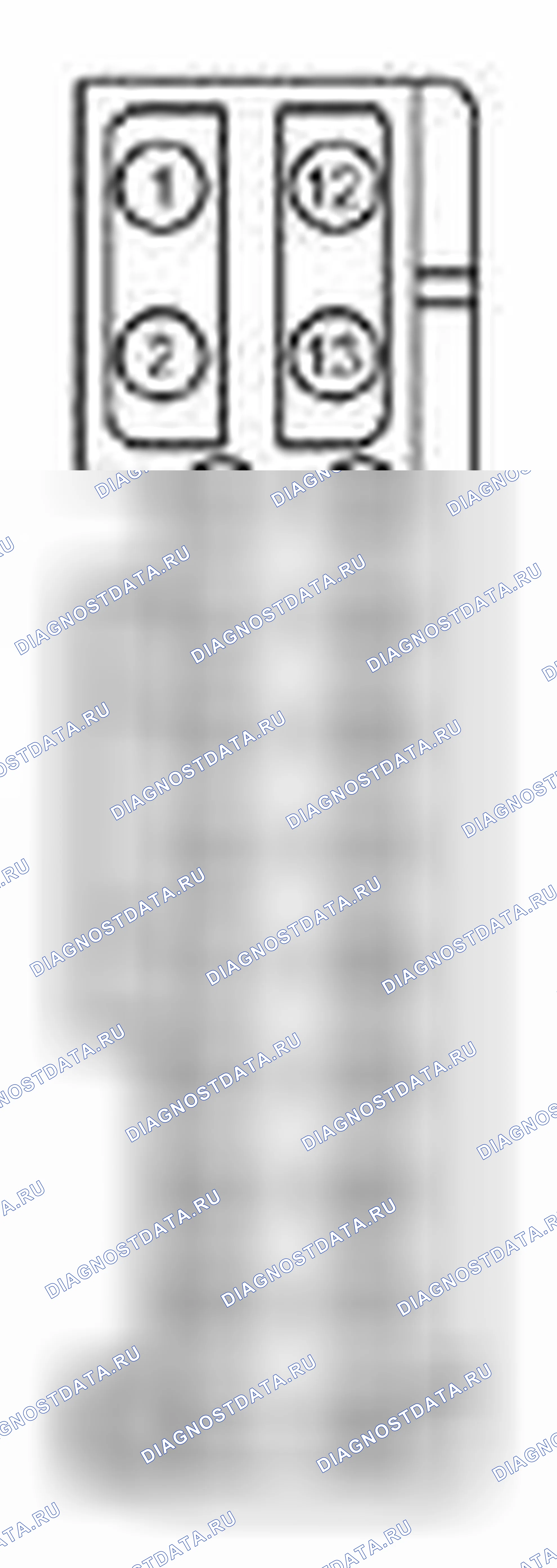 Рис. 84: диагностический тест W: B1087:83, B1087:86 ИЛИ B1087:88. Ford Escape III