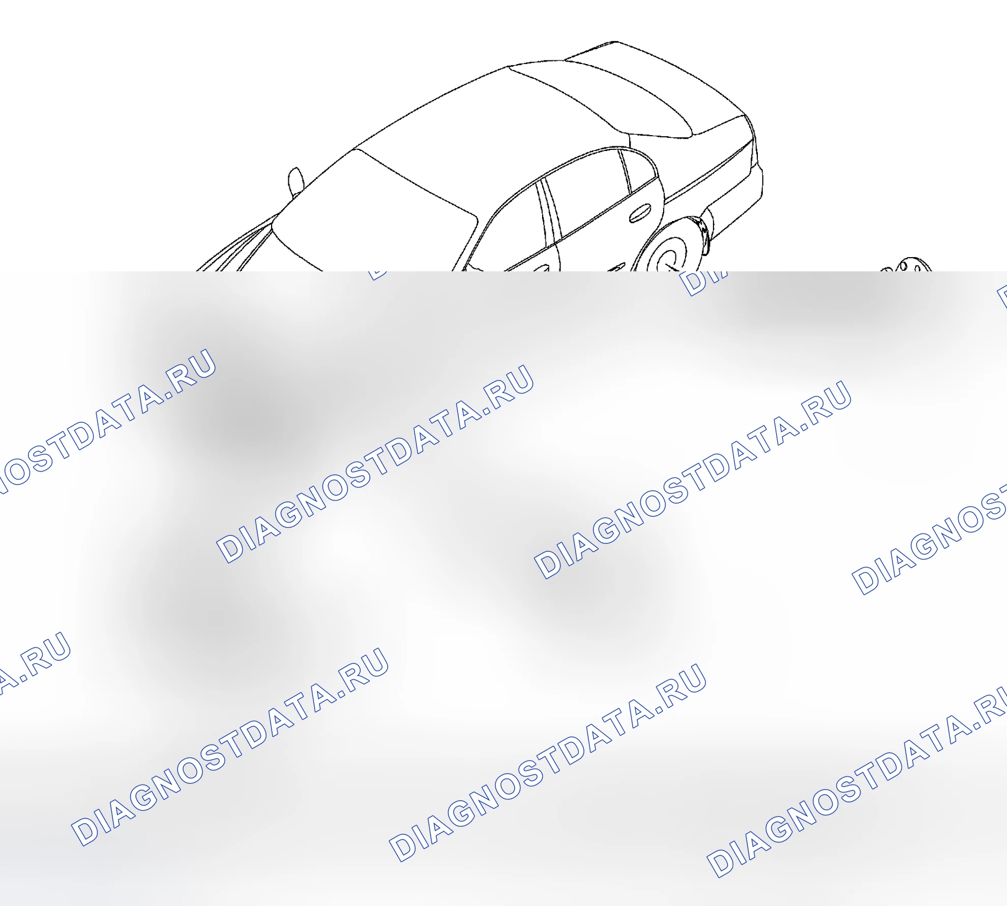Рис. 9: Расположение системы ABS. Suzuki Verona I