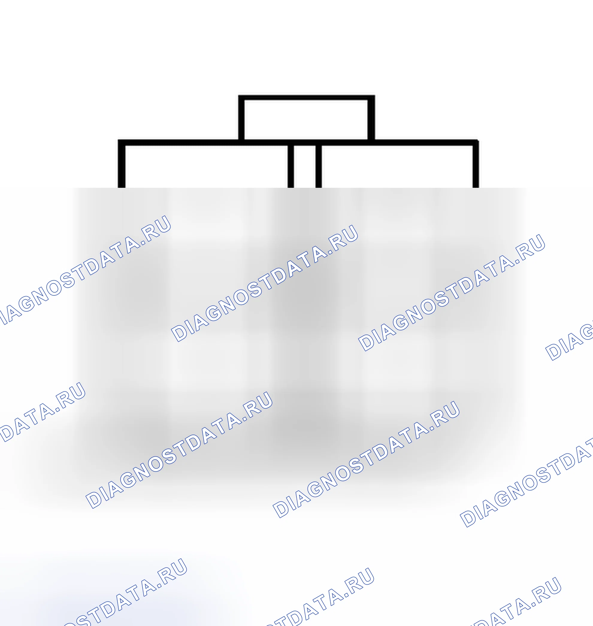 Рис. 58: расшифровка кода ошибки P0031: БАНК № 1 (СПРАВА), № 1 хтагх1 (СПЕРЕДИ) ВХОД НИЗКОГО УРОВНЯ ЦЕПИ НАГРЕВАТЕЛЯ подогреваемый кислородный датчик. Subaru Outback BH