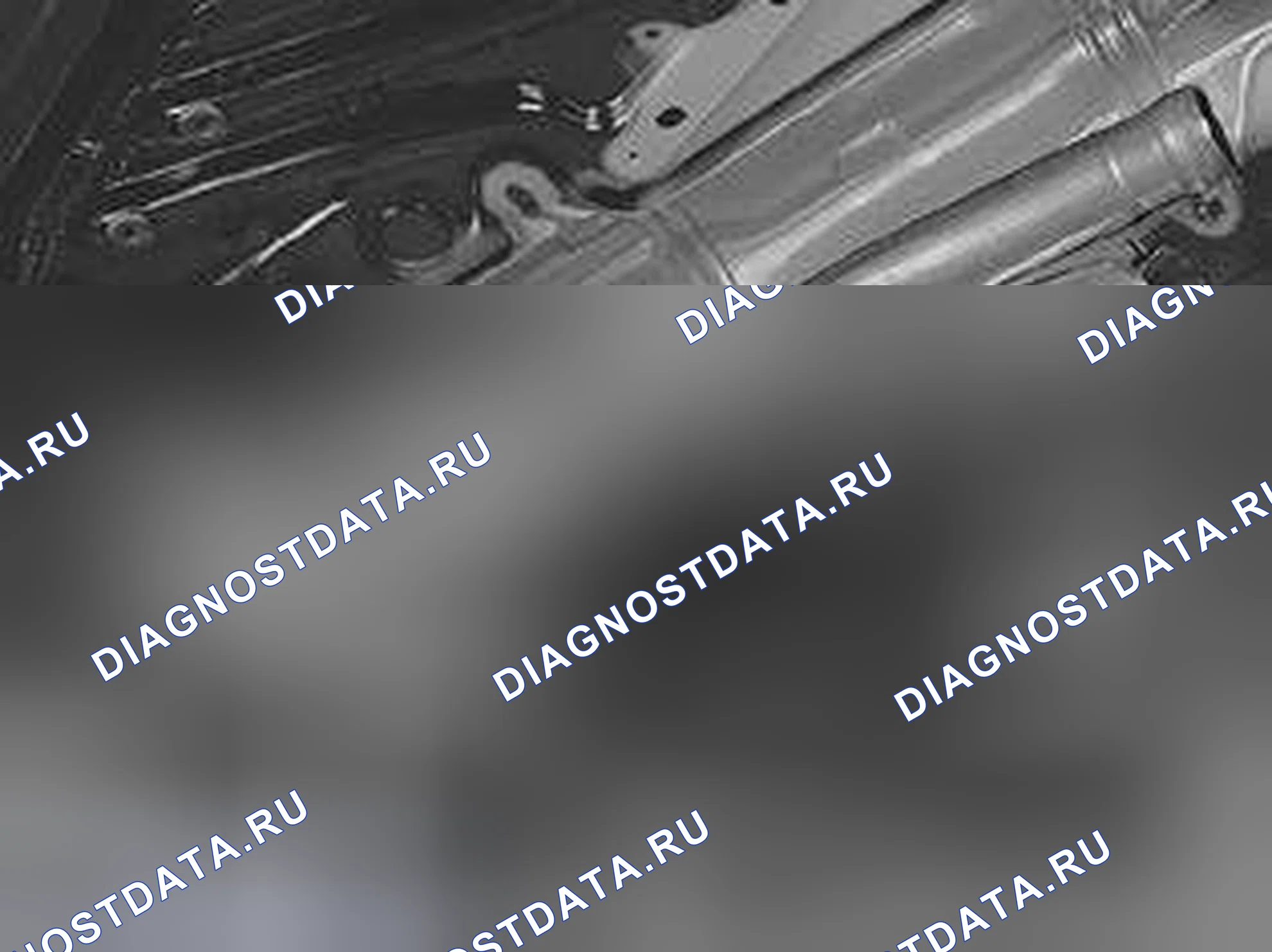 Рис. 750: Установка трехкомпонентного каталитического нейтрализатора (TWC). Volvo C70 I