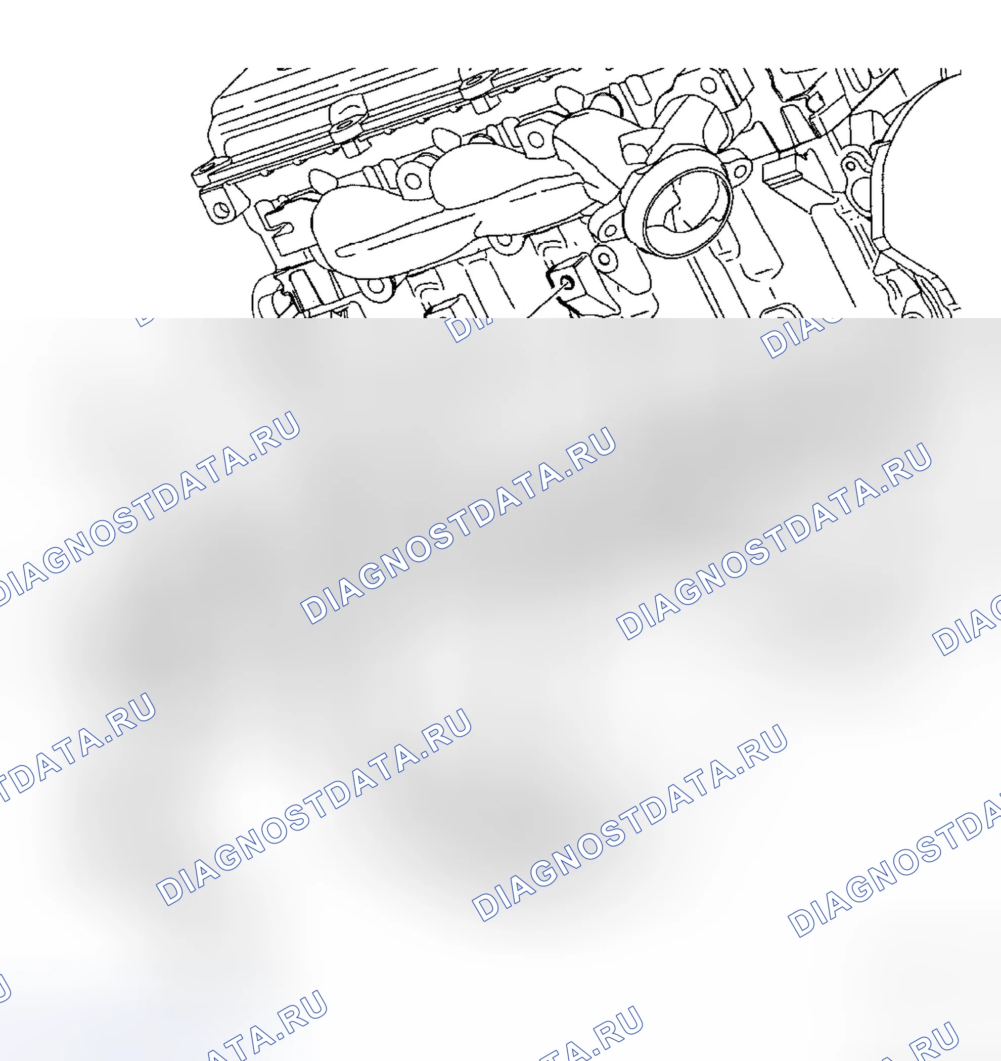 Рис. 653: КРЕПЛЕНИЕ ДВИГАТЕЛЯ. Dodge Magnum I рестайлинг