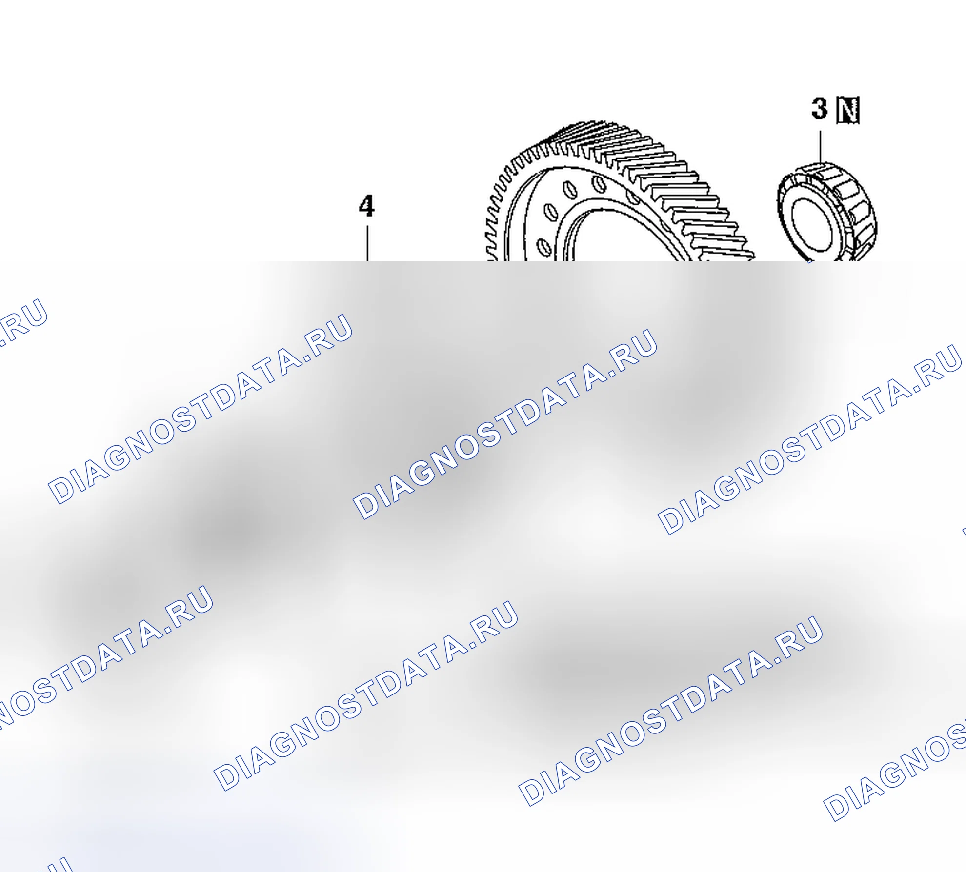 Рис. 233: РАЗБОРКА И СБОРКА. Mitsubishi Eclipse IV рестайлинг