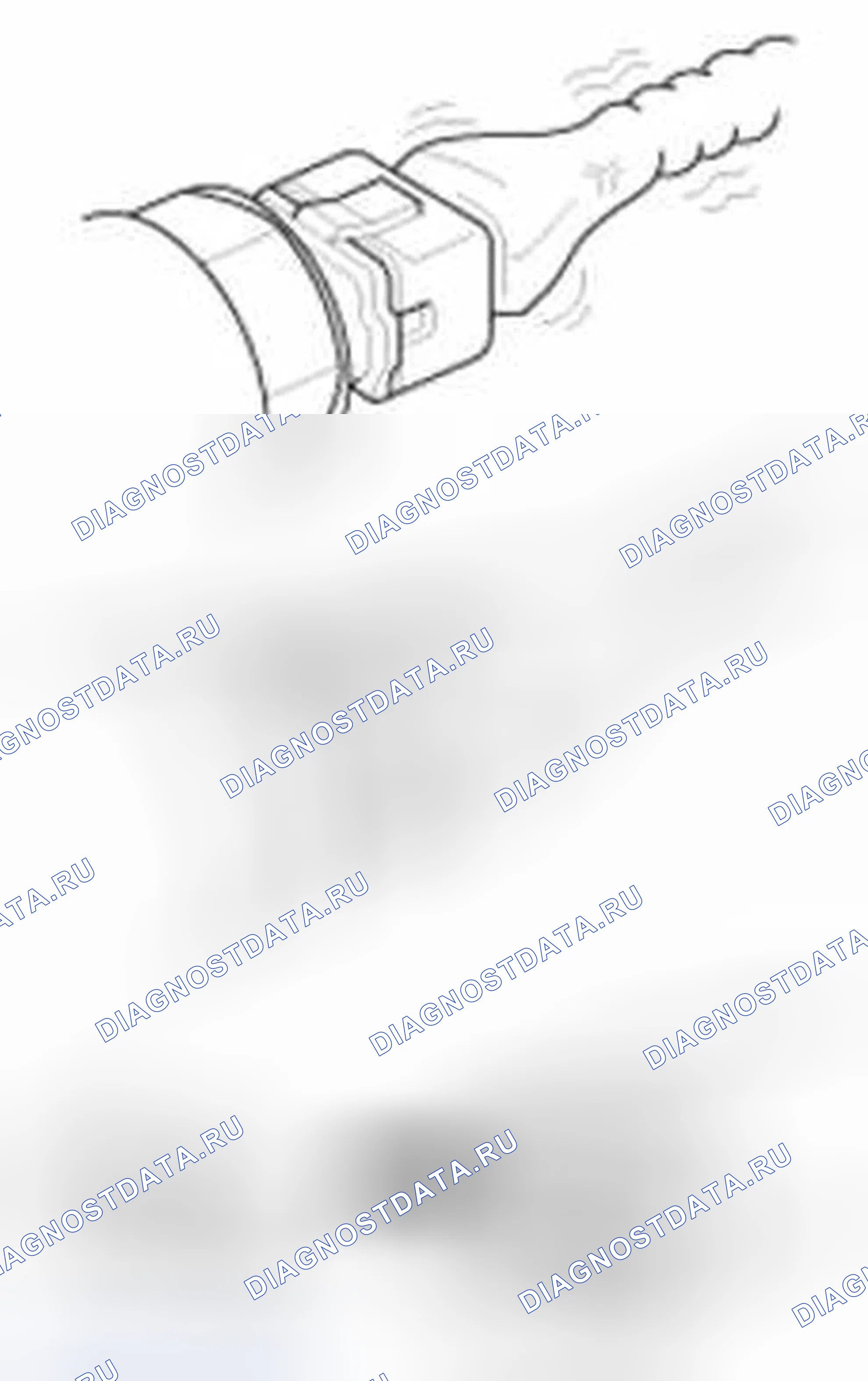 Рис. 1: Основная процедура контроля. Hyundai Elantra V