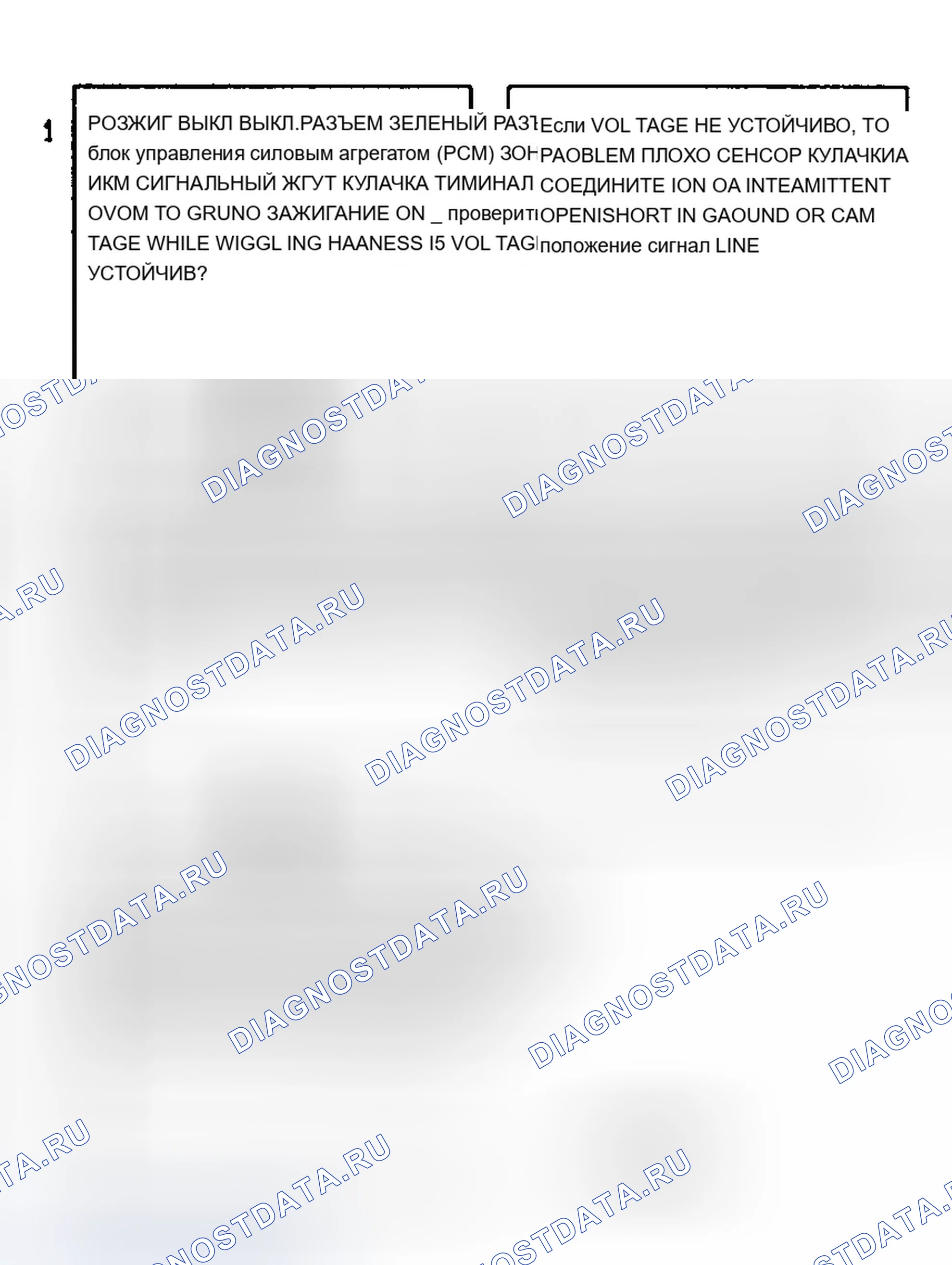 Рис. 82: Диагностическая блок-схема кода P0341 (3.4L) Ошибка сигнала кулачка. Chevrolet Lumina I