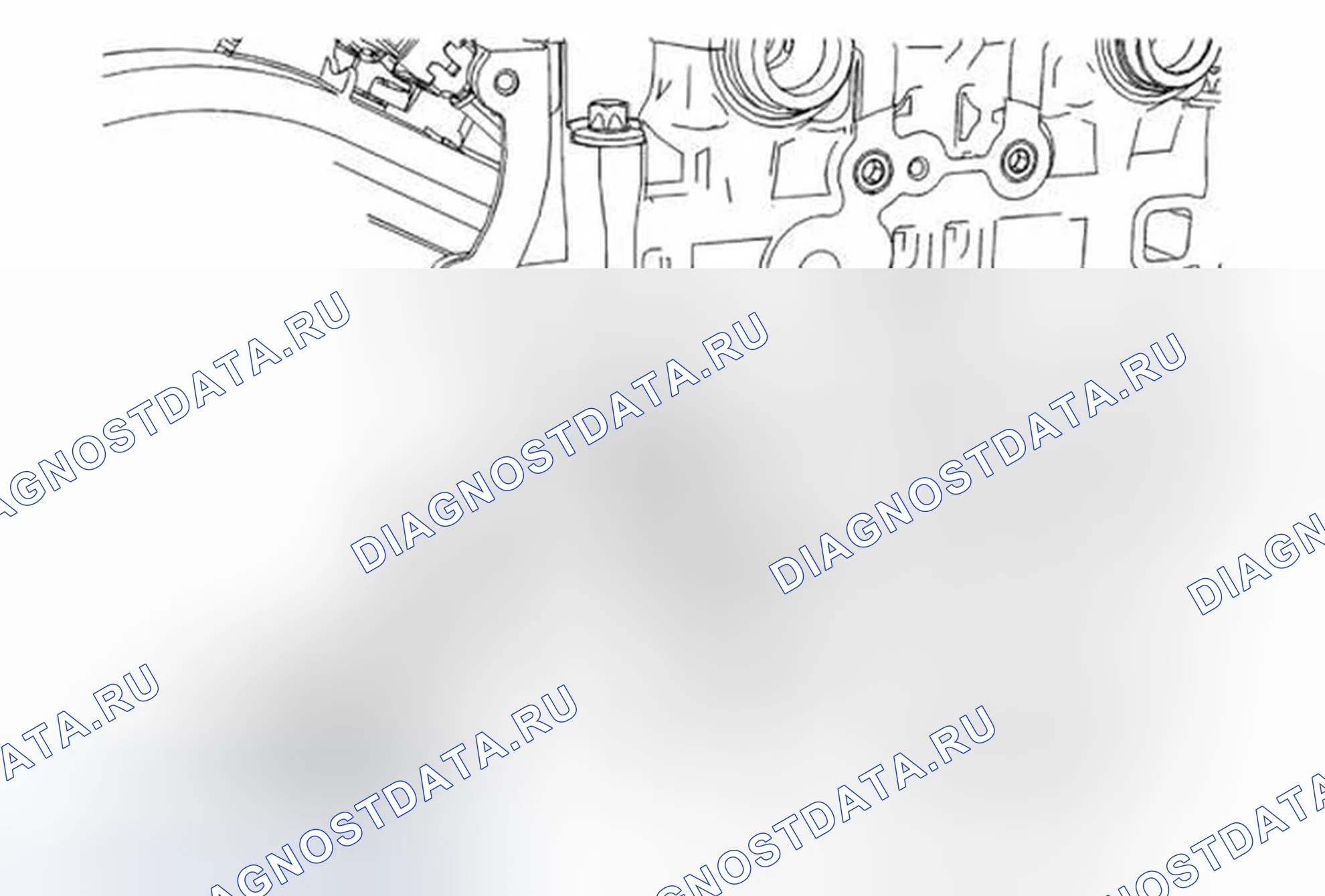 Рис. 54: Замена натяжного устройства цепи ГРМ. Chevrolet Sonic I