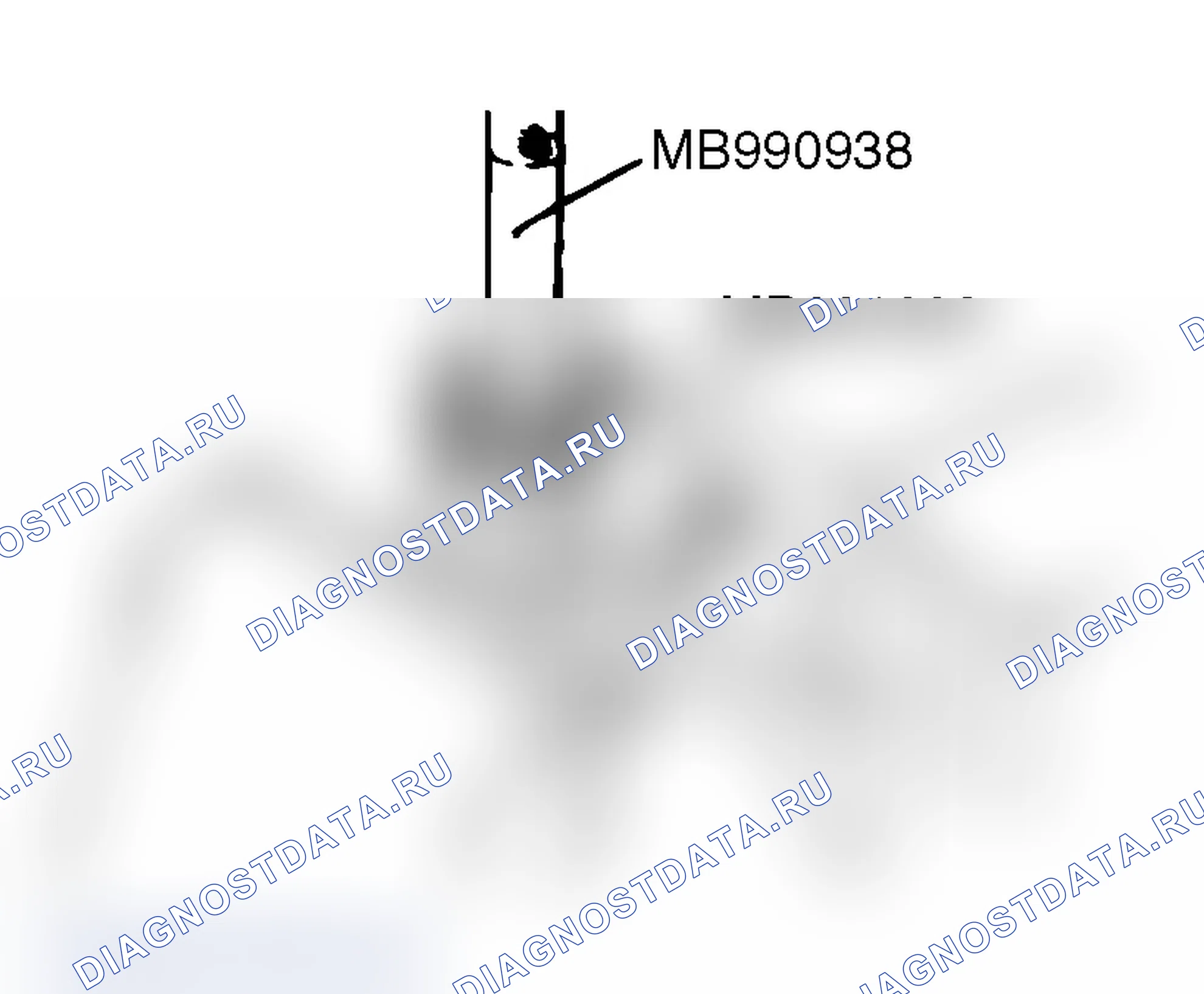 Рис. 93: >> B <<МОНТАЖ МАСЛЯНОГО УПЛОТНЕНИЯ. Mitsubishi Lancer Evolution IX