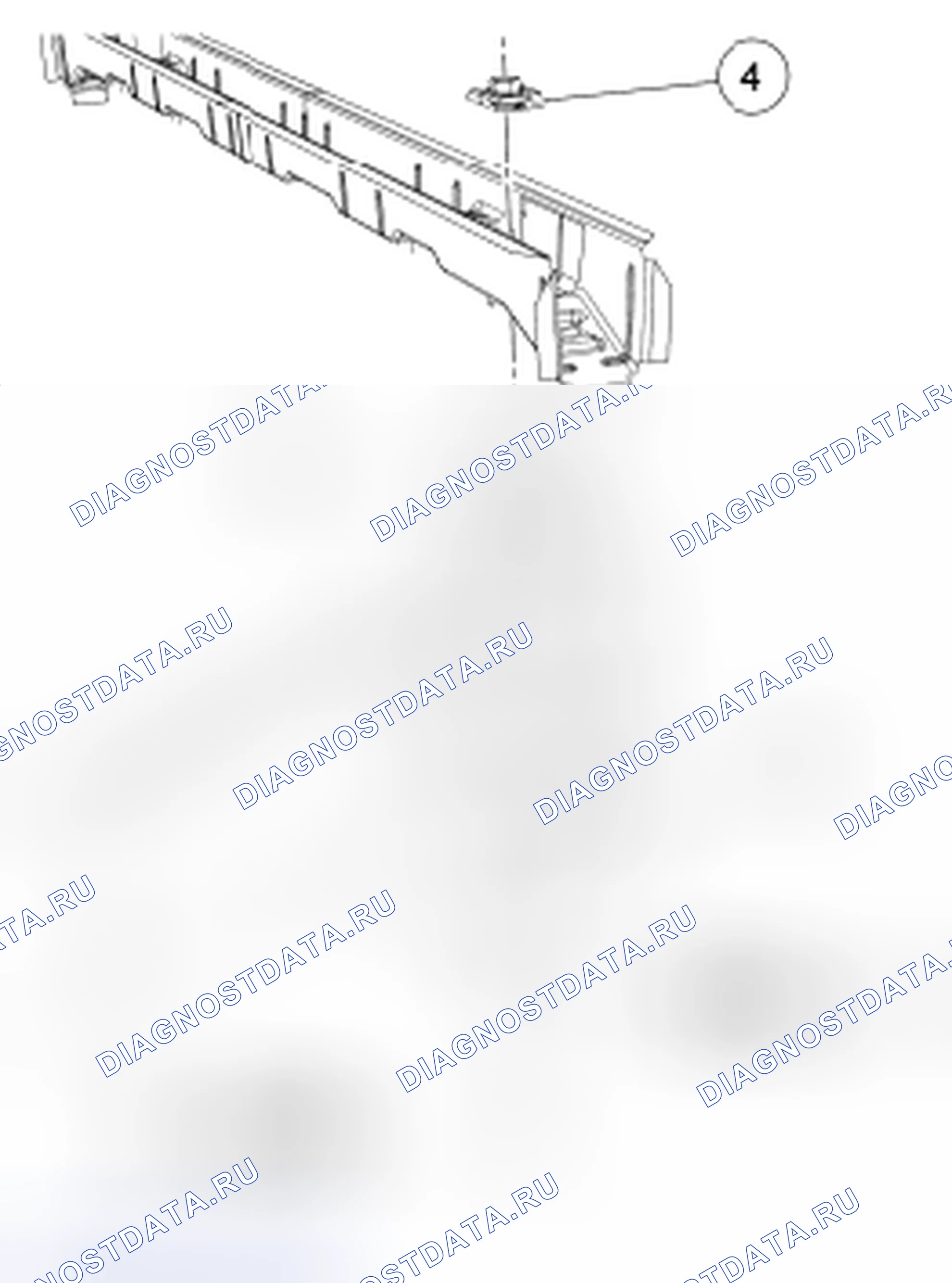 Рис. 5: Крепление кузова - № 3 (Lh, All Cabs). Ford F-150 XII