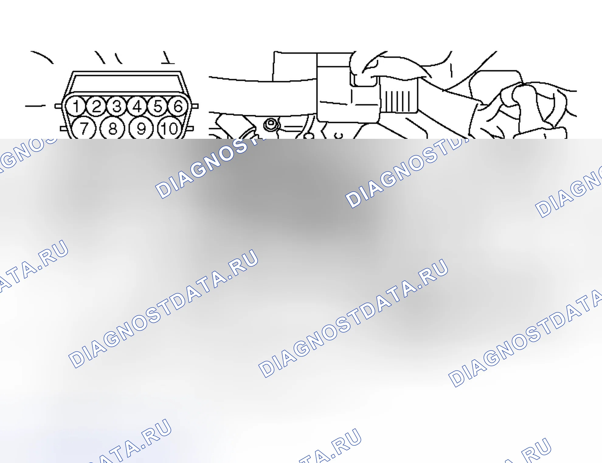 Рис. 298: ПРОВЕРКА ЭЛЕКТРОМАГНИТНОГО КЛАПАНА. Mitsubishi Endeavor I