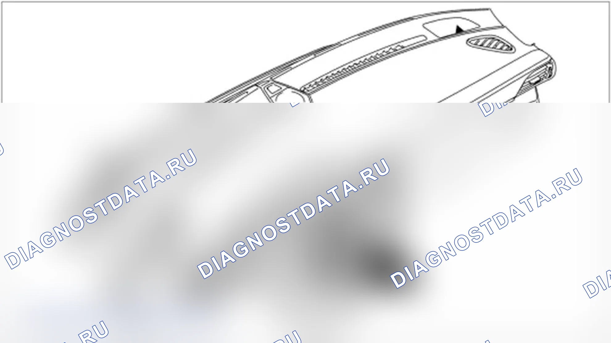 Рис. 74: Снятие блока подушки безопасности водителя. Porsche 911 GT3 997