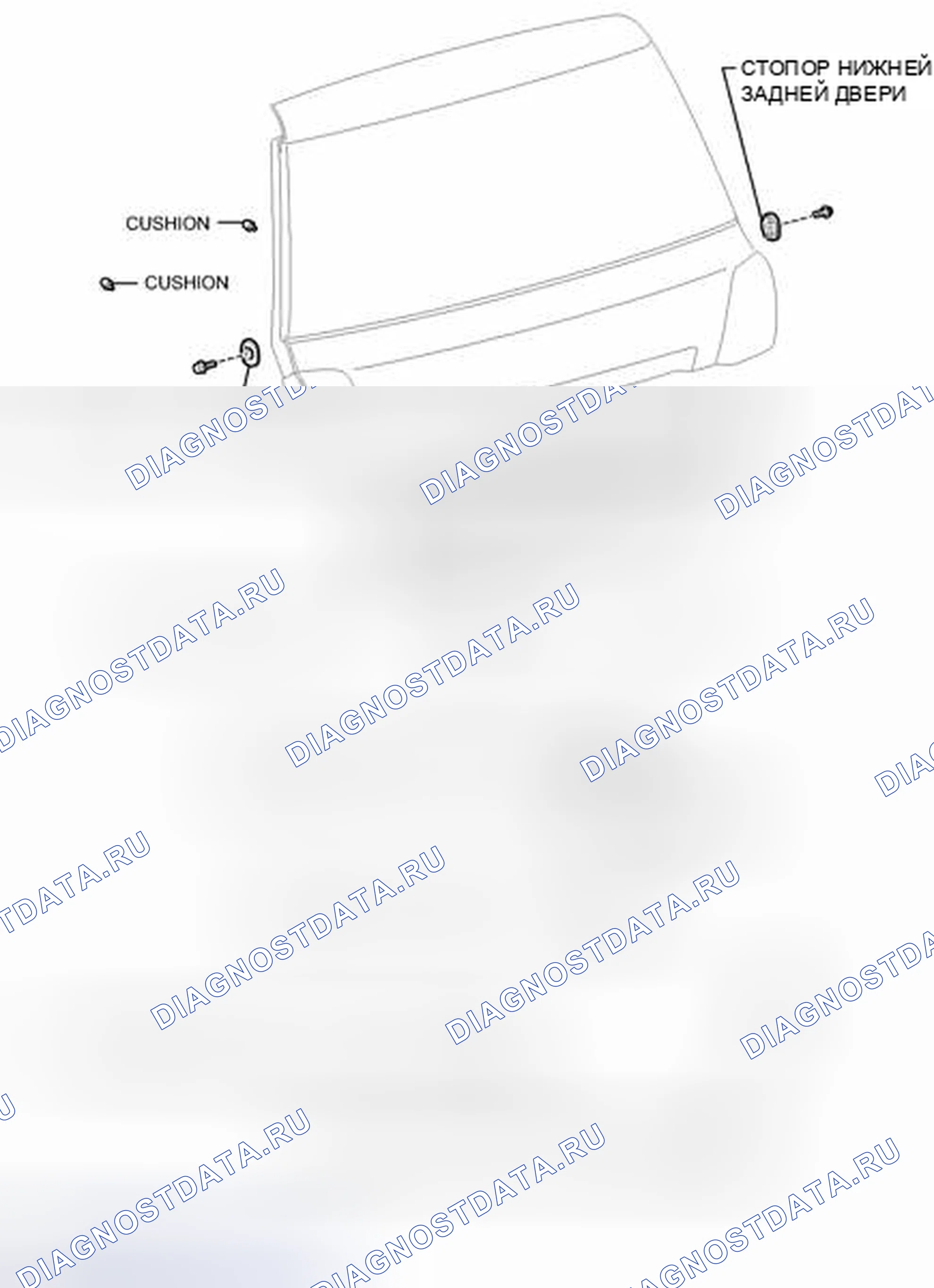 Рис. 144: ИЛЛЮСТРАЦИЯ. Toyota Land Cruiser 200 рестайлинг