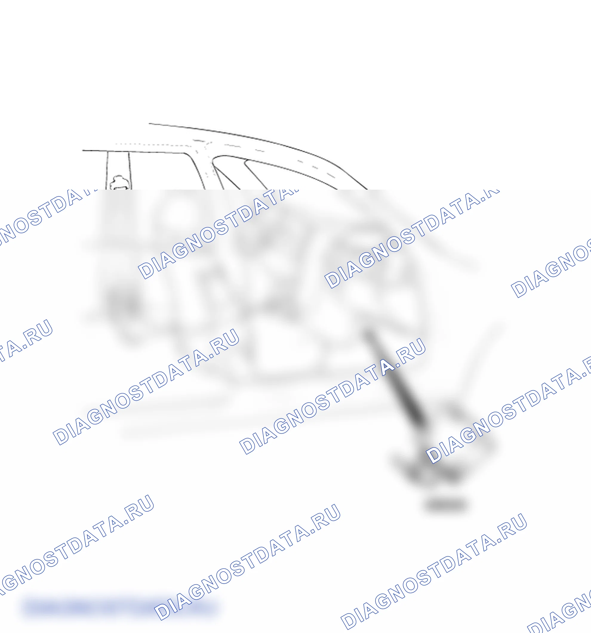 Расположение компонентов и компонентов. Hyundai Accent LC