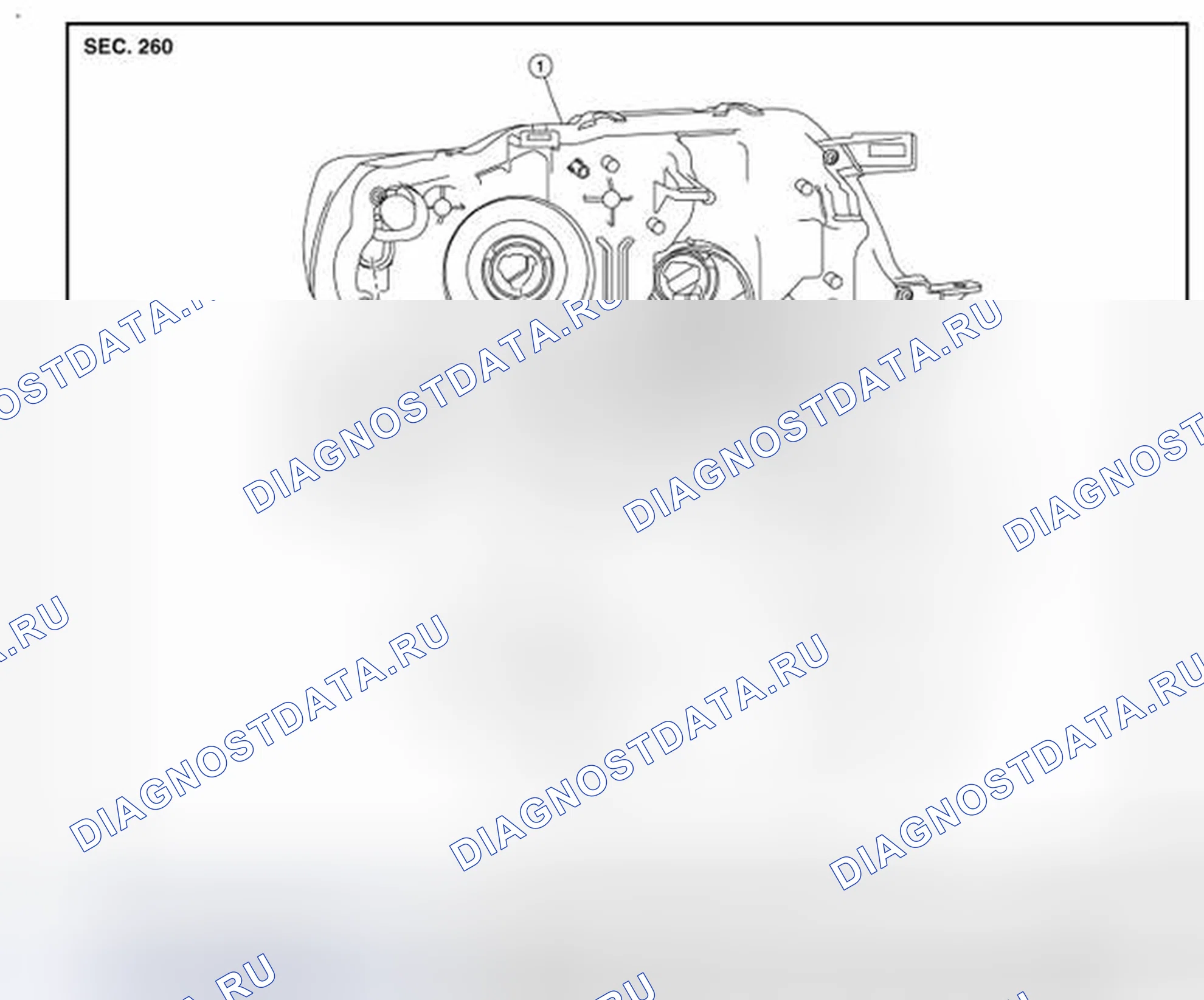 Рис. 15: Разнесенный вид. Nissan Rogue II