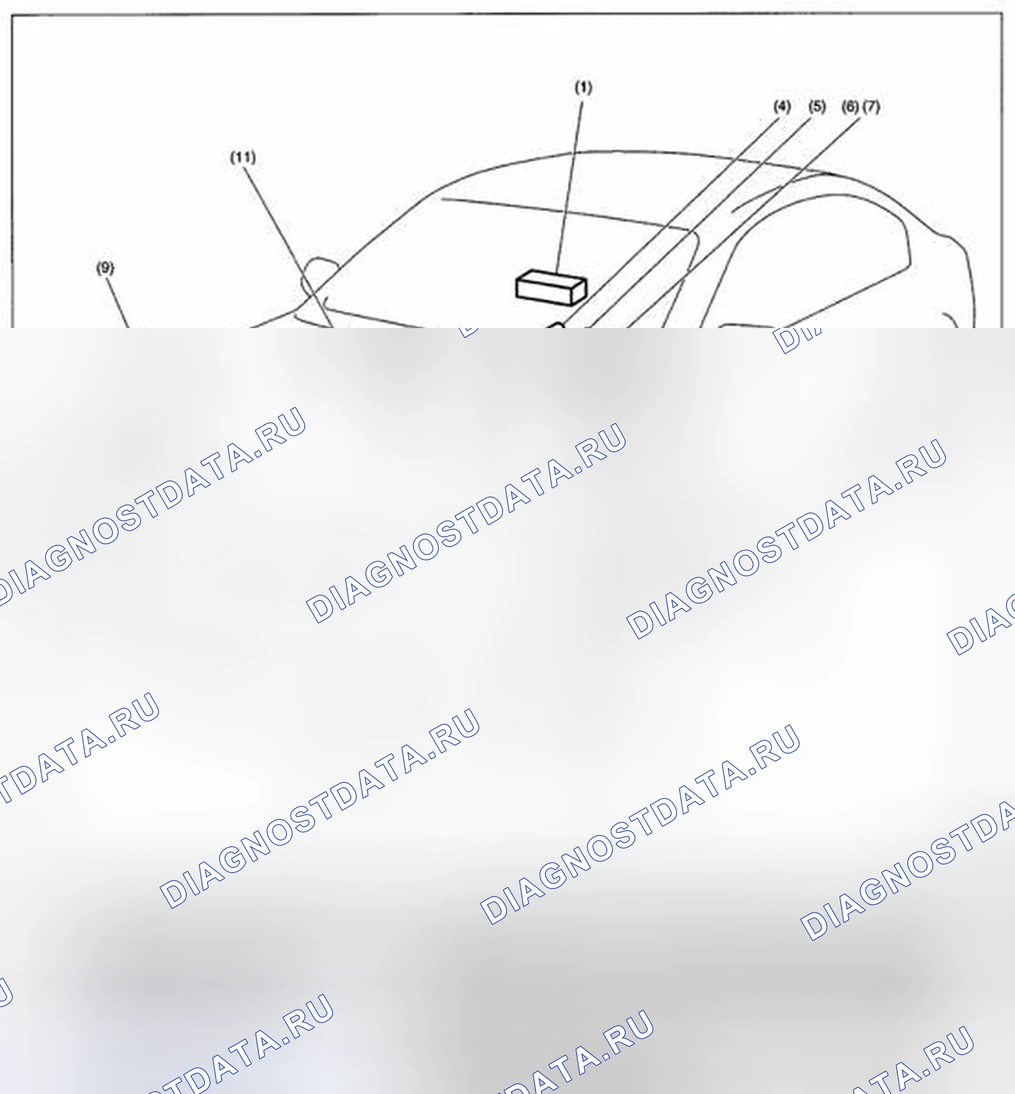 Рис. 35: РАСПОЛОЖЕНИЕ. Subaru Outback BR