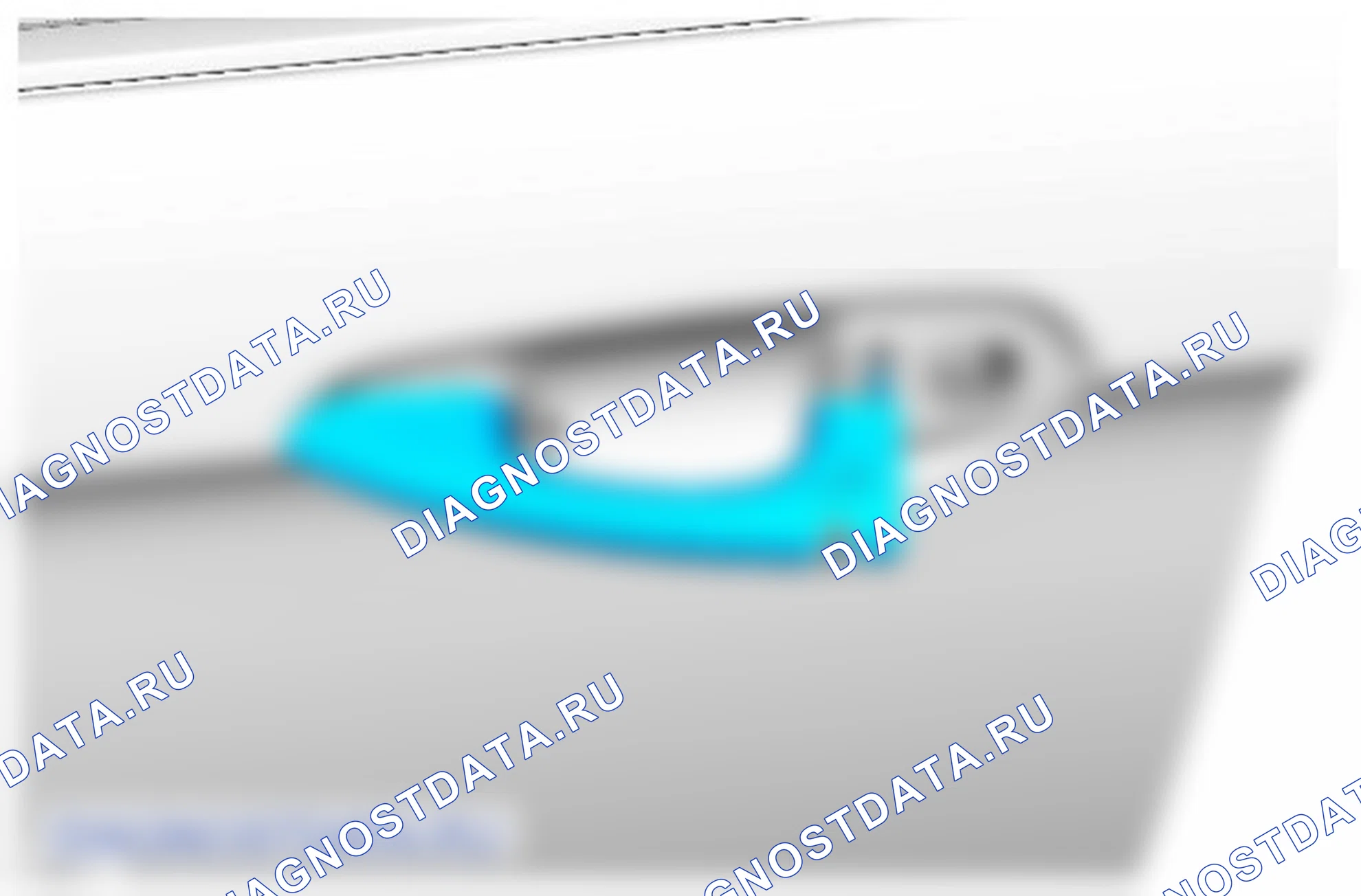 Как снять и установить наружную ручку передней двери. Ford Galaxy III
