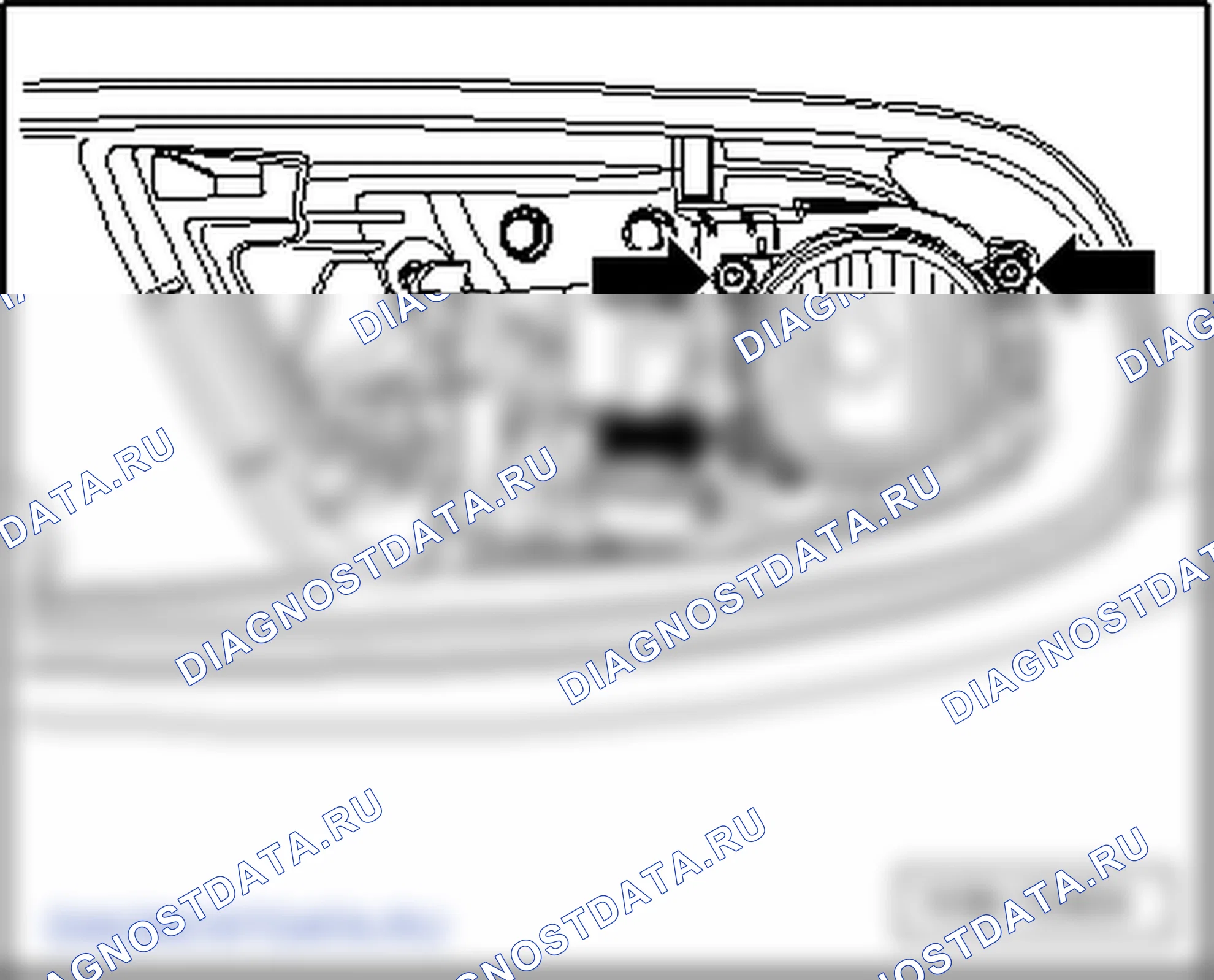 Противотуманные фары. Volkswagen Golf Plus I