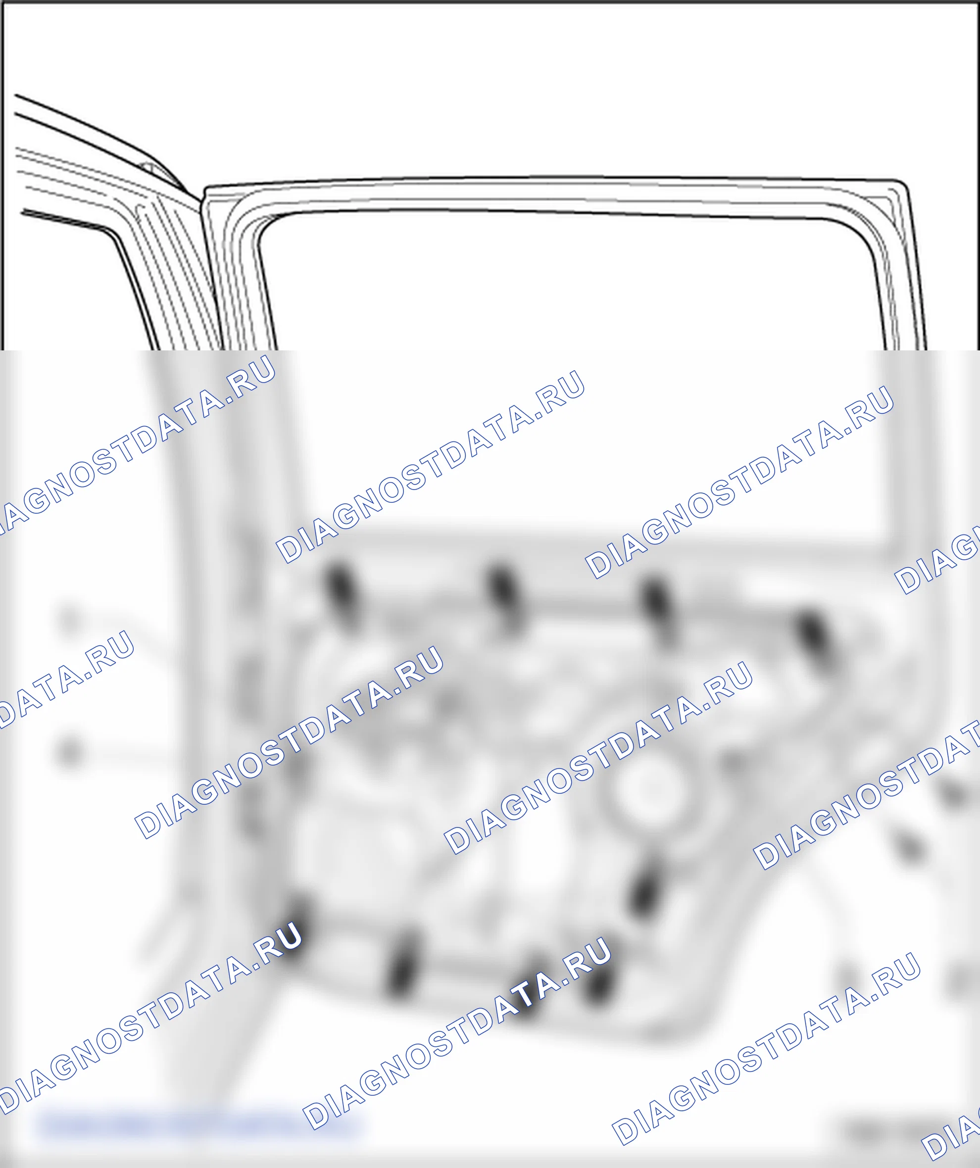 Задняя дверь. Volkswagen Touran I
