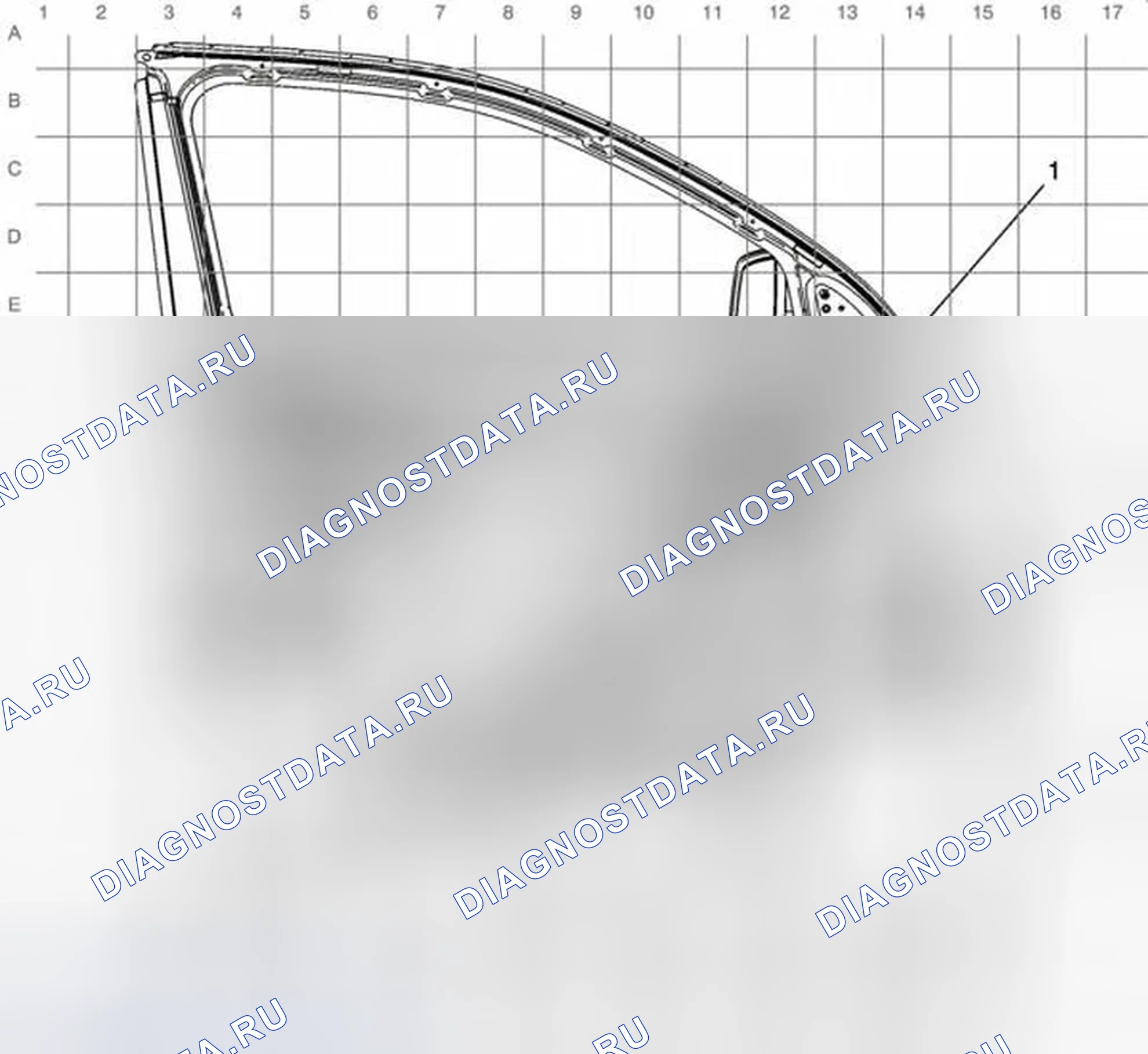 Рис. 9: Прокладка кабельной трассы двери водителя. Chevrolet Equinox II