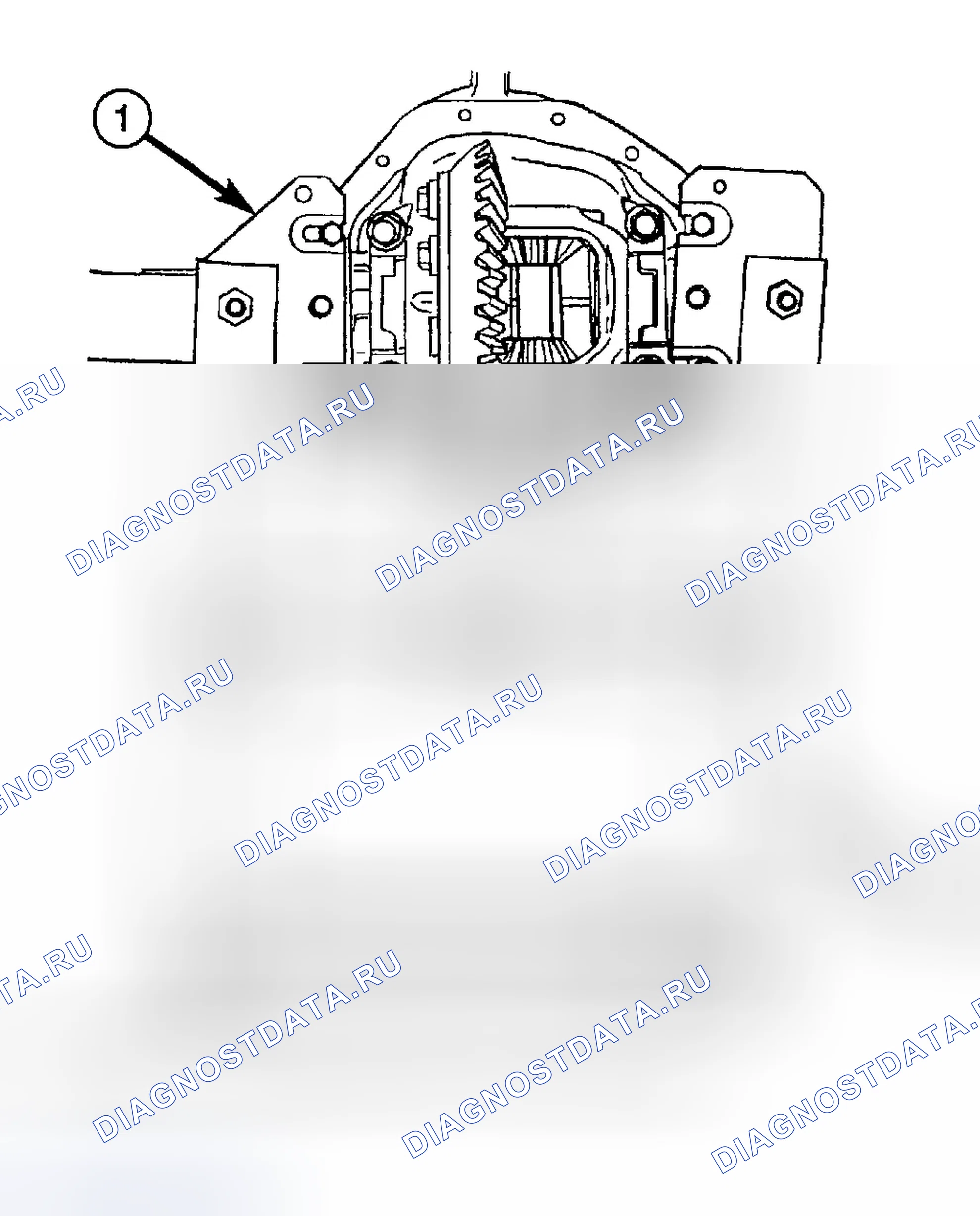 Рис. 48: ДЕМОНТАЖ. Dodge Pickup R1500 