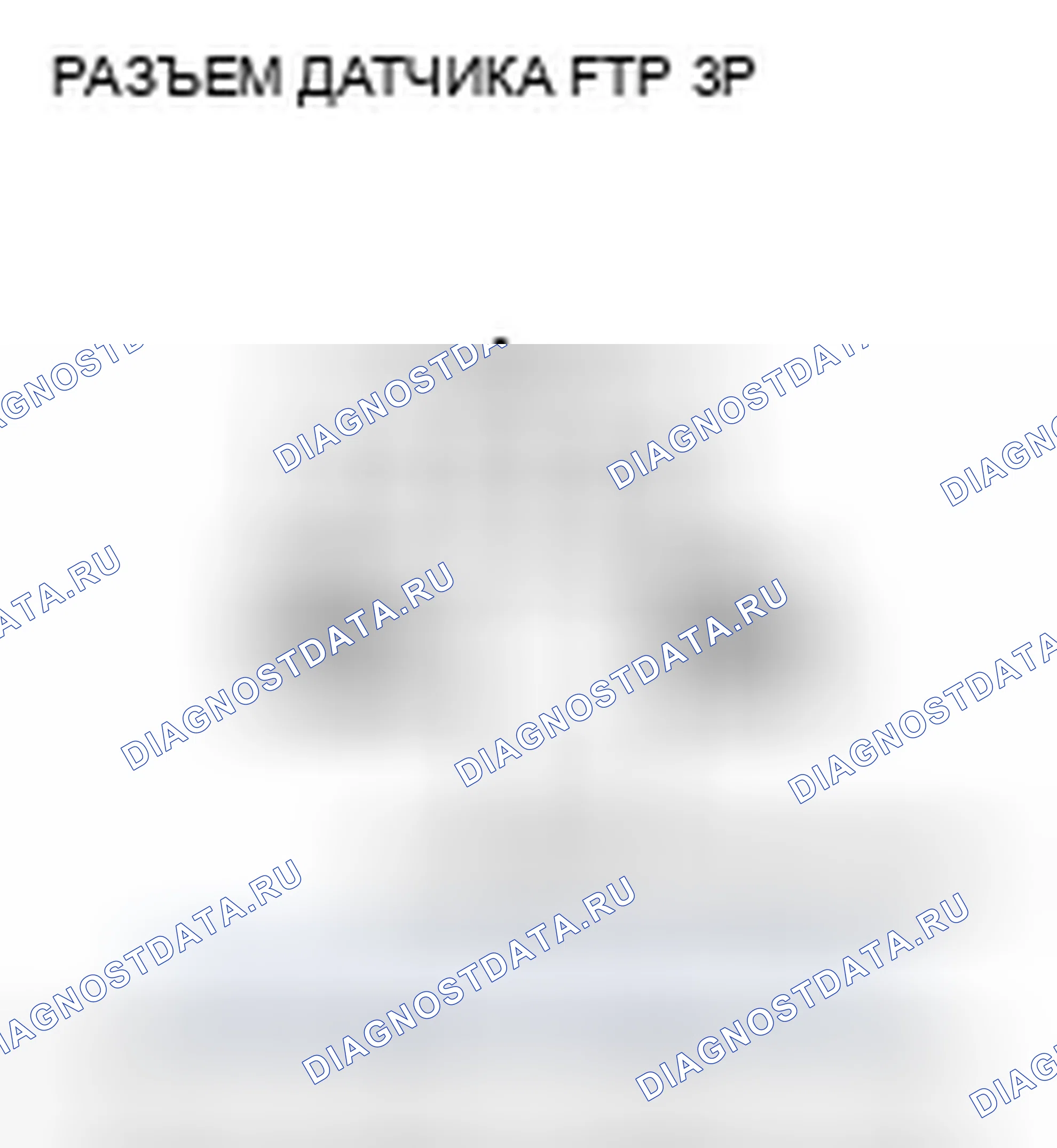 Рис. 38: P0453 расшифровка кода ошибки: высокое напряжение цепи датчика FTP. Honda CR-V III
