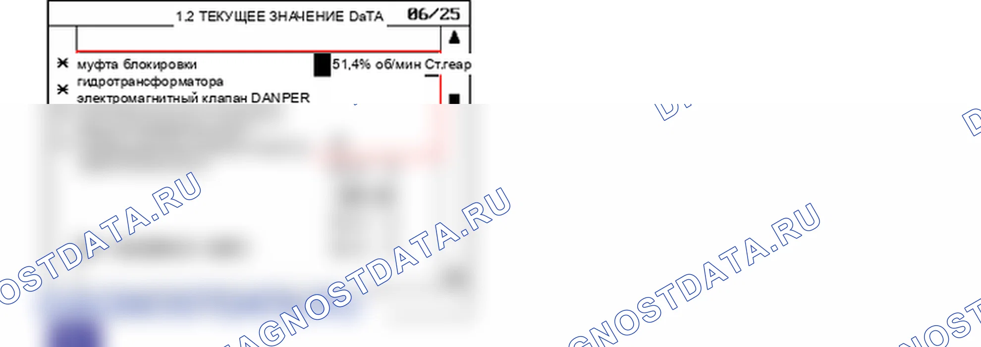 Данные диагностического сканера — P0743. Hyundai Santa Fe CM