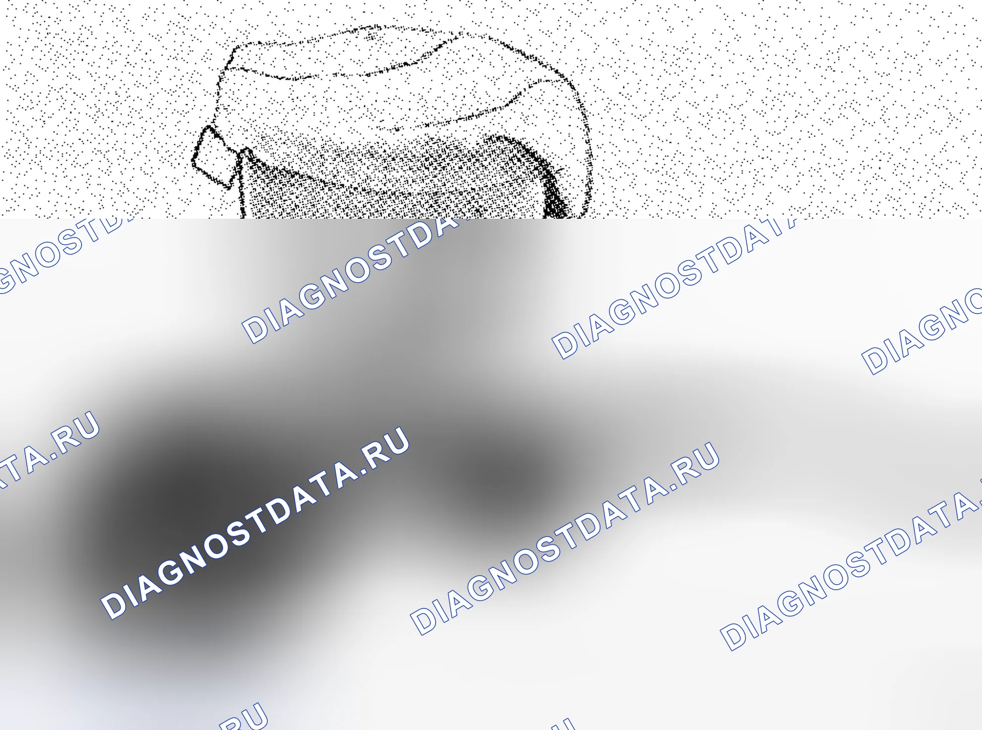 Рис. 36: Пескоструйная обработка. Volvo C70 I