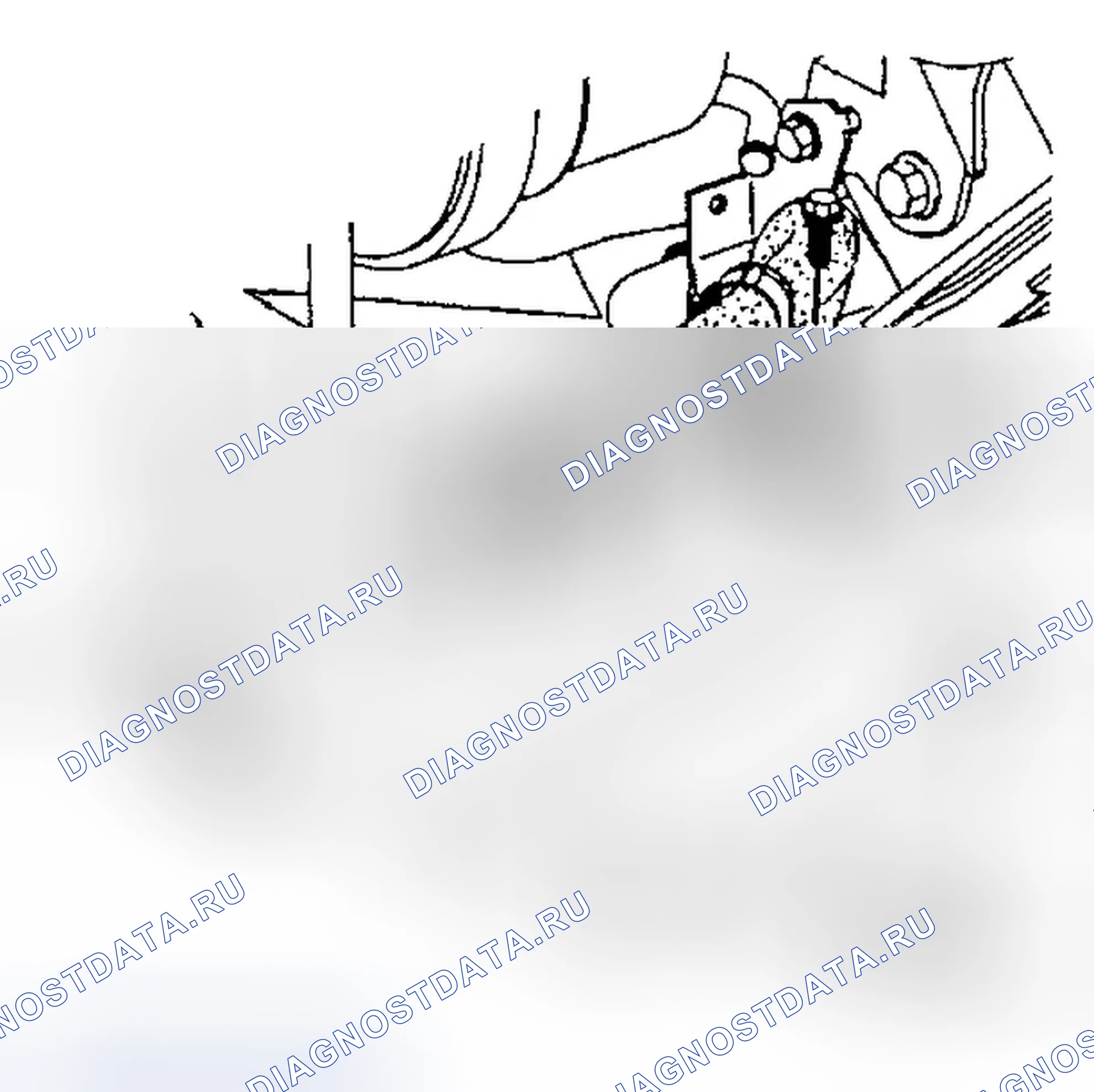 Рис. 2: ПОРЯДОК ДЕМОНТАЖА. Chevrolet Chevy Van G3500 
