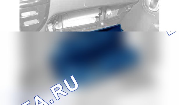 Снятие - установка: перчаточный ящик — c5fg0vhd. Citroen C-Zero I