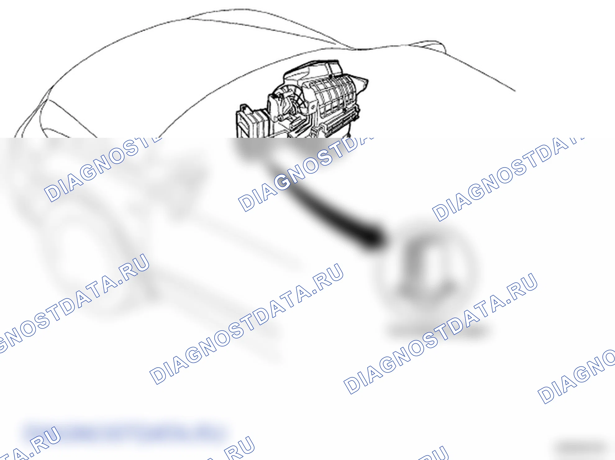 Рис. 112: РАСПОЛОЖЕНИЕ КОМПОНЕНТОВ. Hyundai Santa Fe II