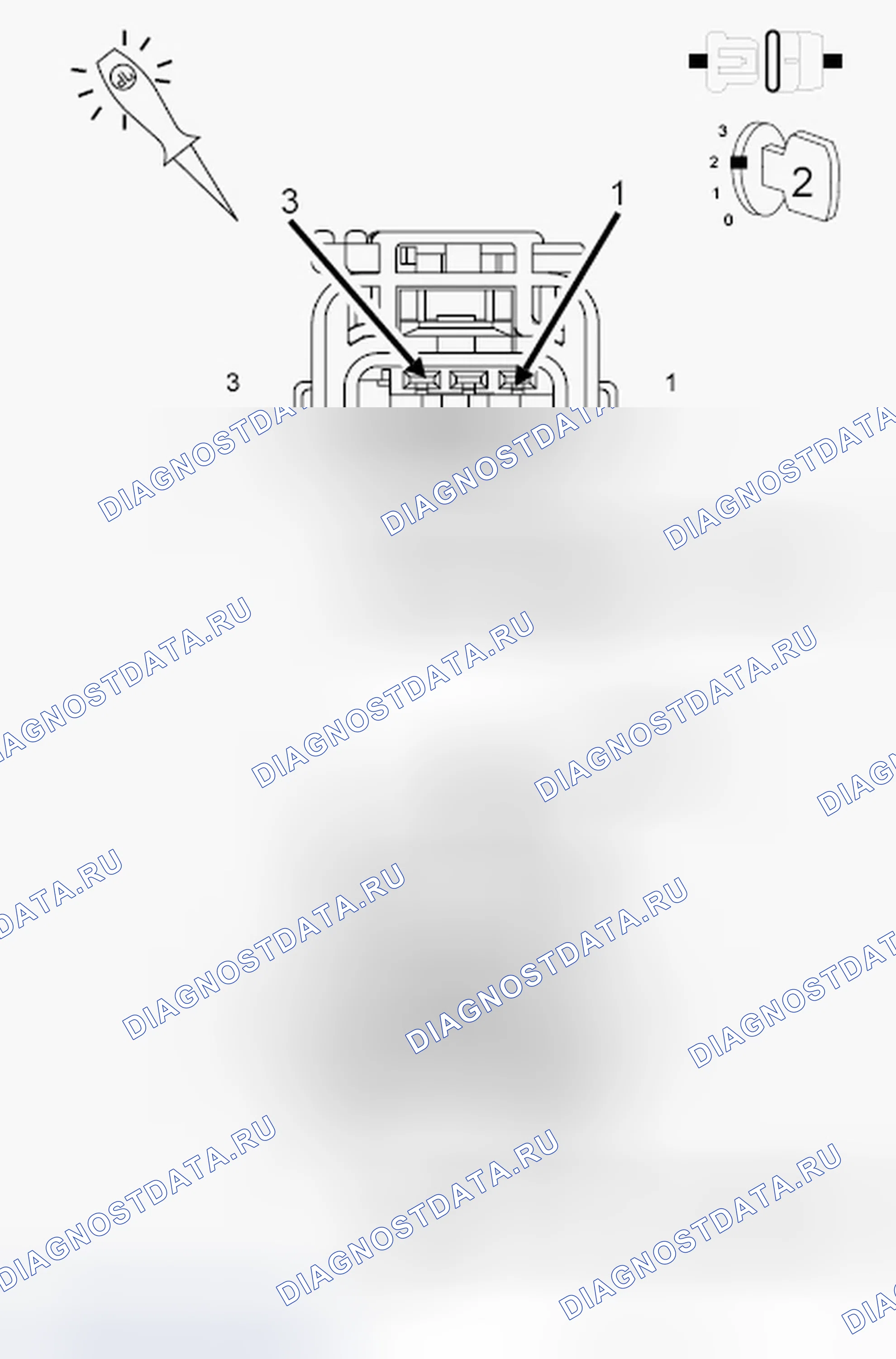Рис. 369: ДИАГНОСТИЧЕСКИЙ ТЕСТ. Chrysler Town & Country V рестайлинг