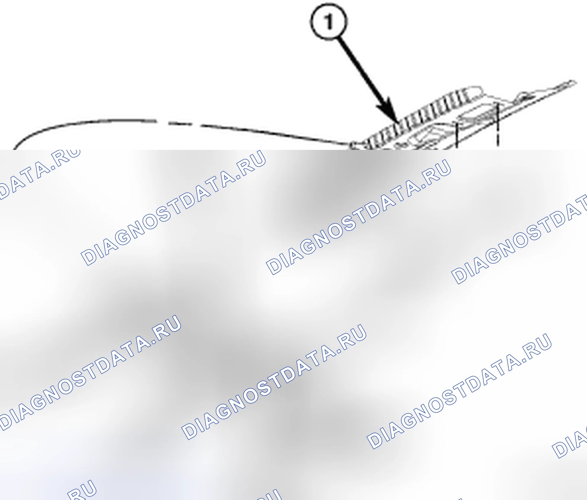 Рис. 398: TRIM-HEADER - ЗАДНИЙ. Chrysler Town & Country V