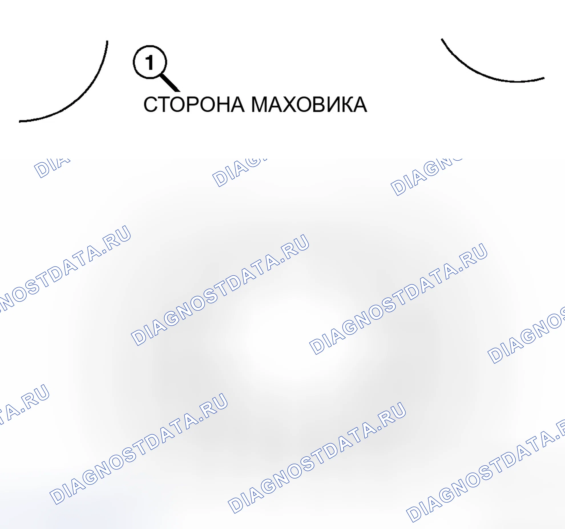 Рис. 7: ДИСКОВАЯ МУФТА / НАЖИМНОЙ ДИСК - 2,8 Л ДИЗЕЛЯ. Dodge Nitro I