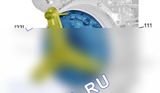 Повторная установка: двигателя DW12TED4 - DW12UTED — b2bm047d. Peugeot 607 I рестайлинг