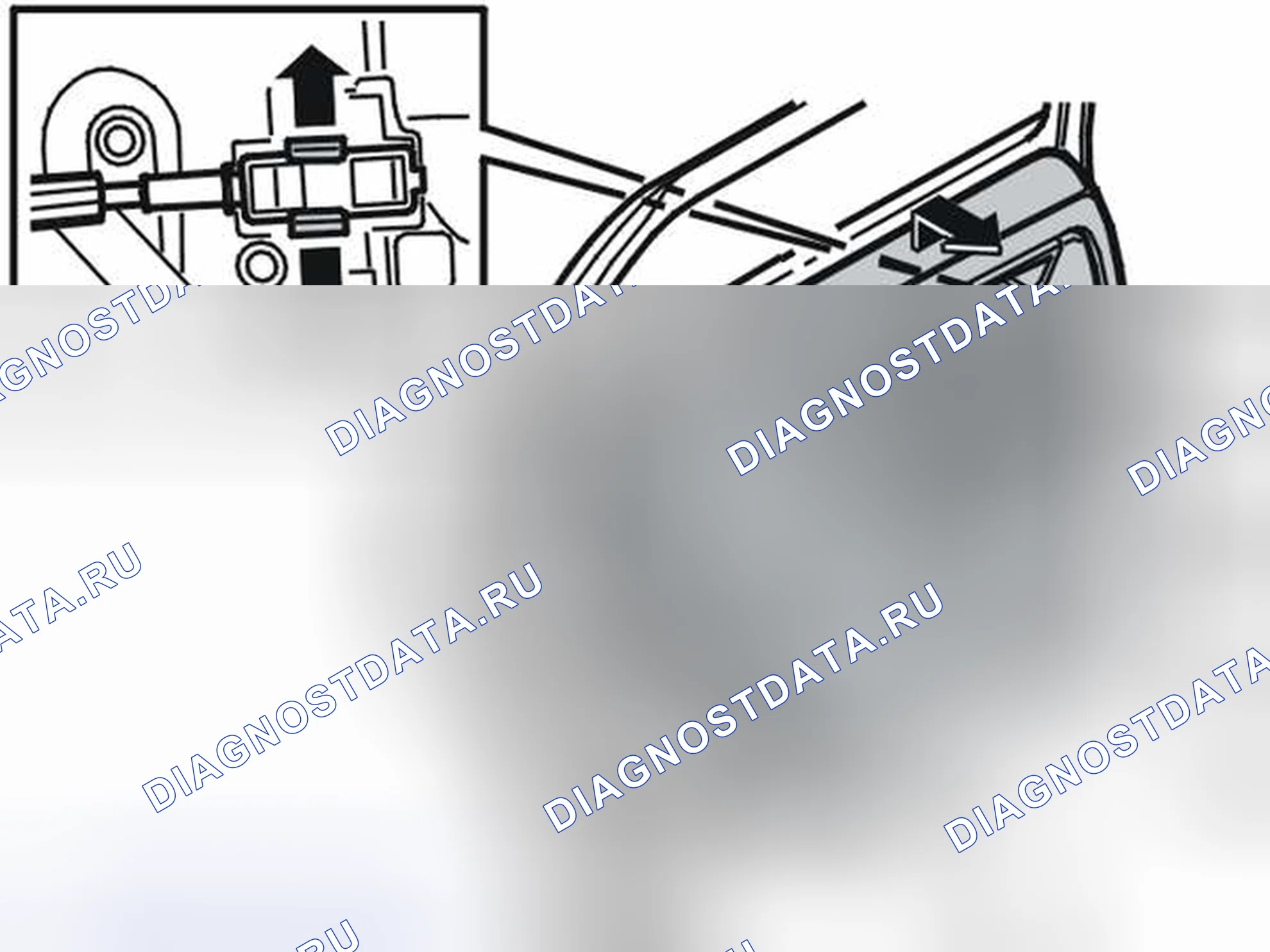 Рис. 276: Панель, задняя боковая дверь, замена. Volvo S60 I
