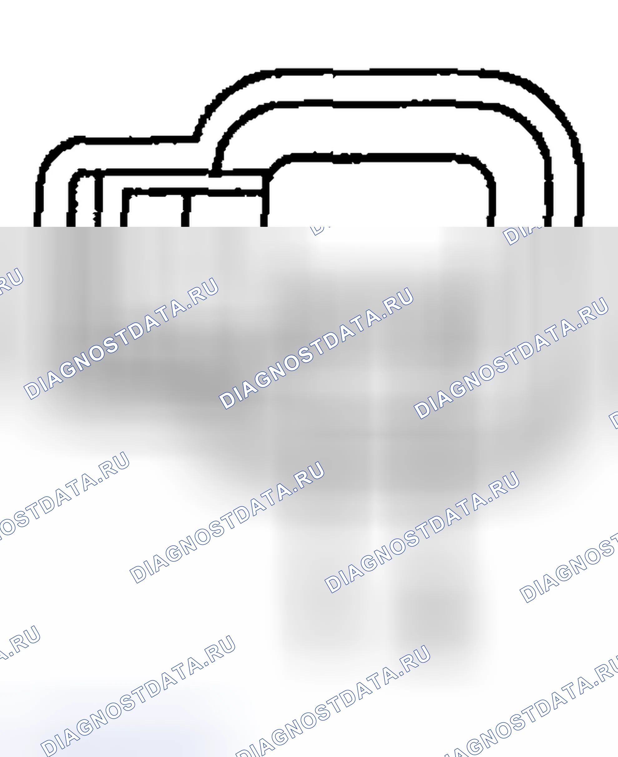 Рис. 466: Переключатель положения педали тормоза (Bpp). Hyundai ix20 I рестайлинг