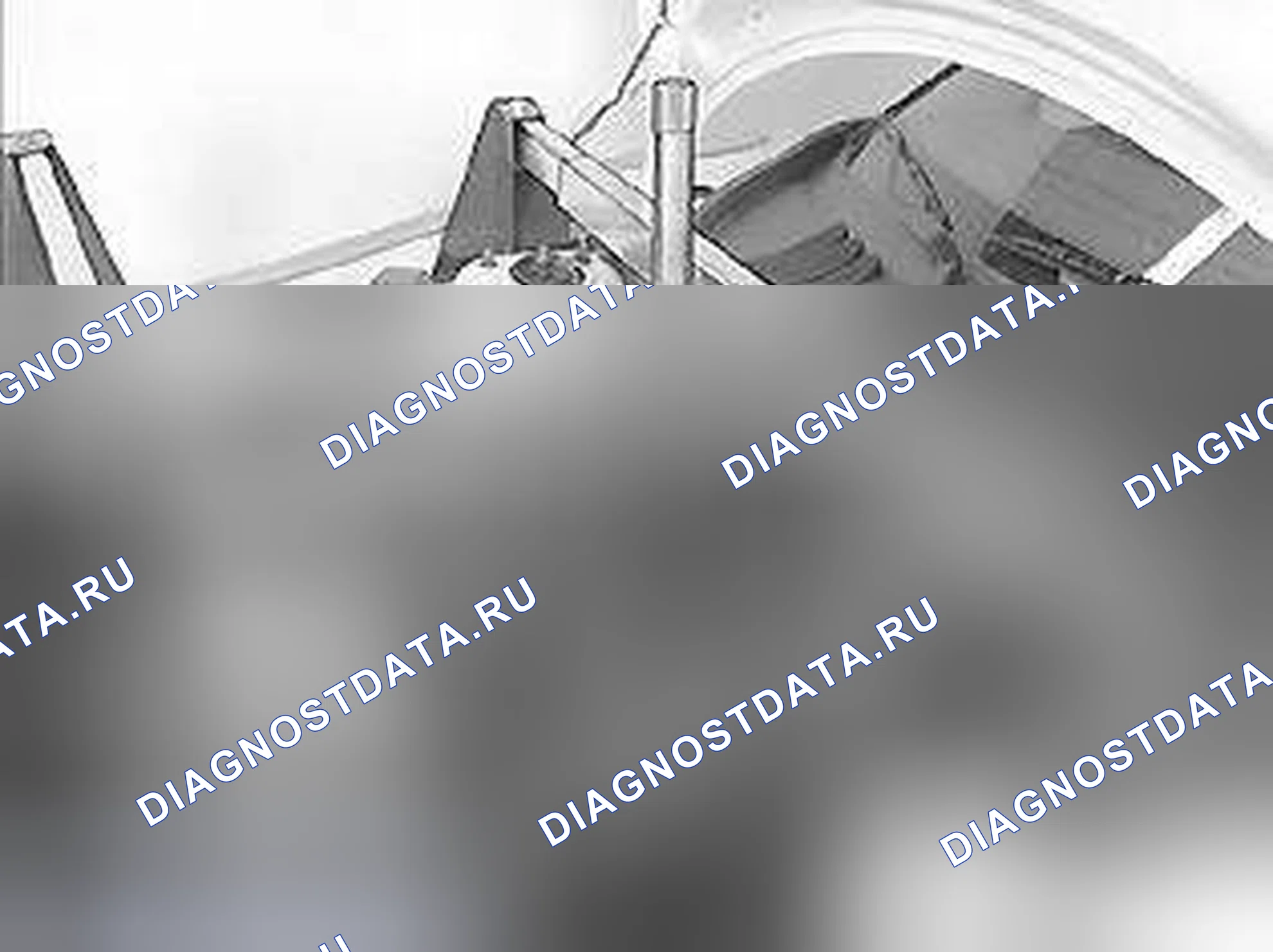 Рис. 879: Опускание двигателя и трансмиссии. Volvo C70 I