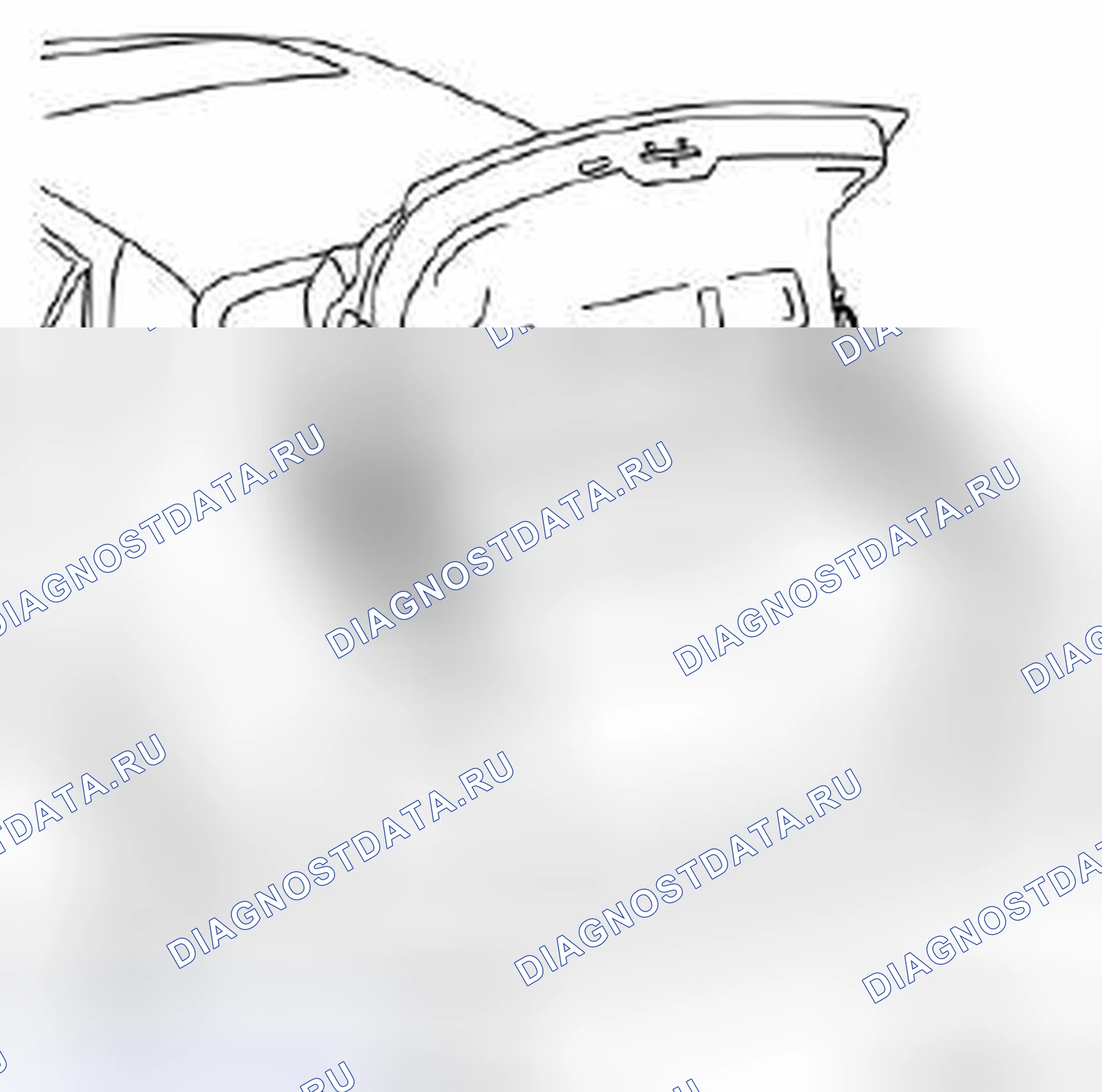 Рис. 186: Крышка багажника 4d. Kia Picanto III