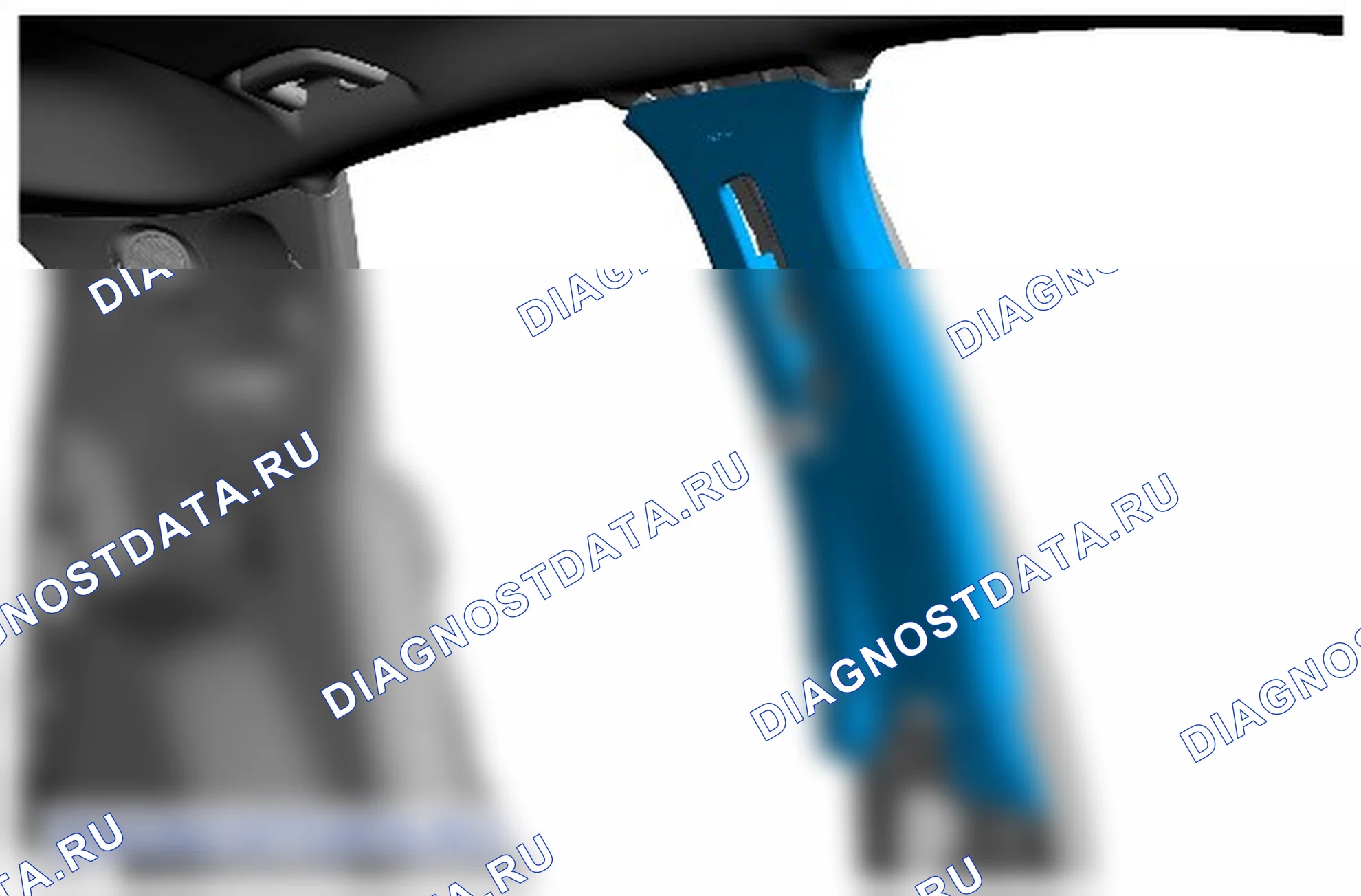 Обивка стойки B: описание и работа. Ford Edge II