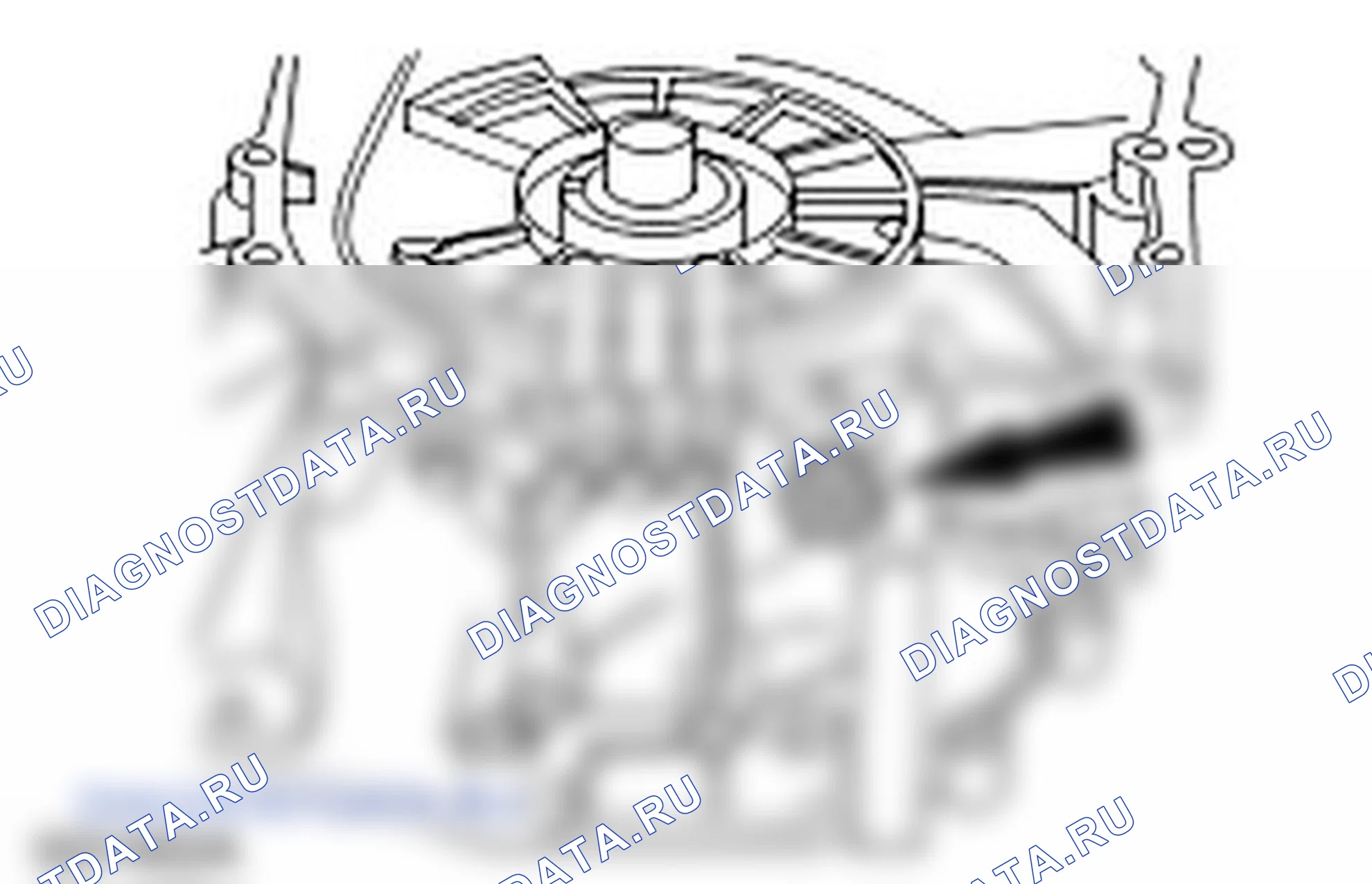Разборка узла Корпус гидротрансформатора. Ford Mondeo II