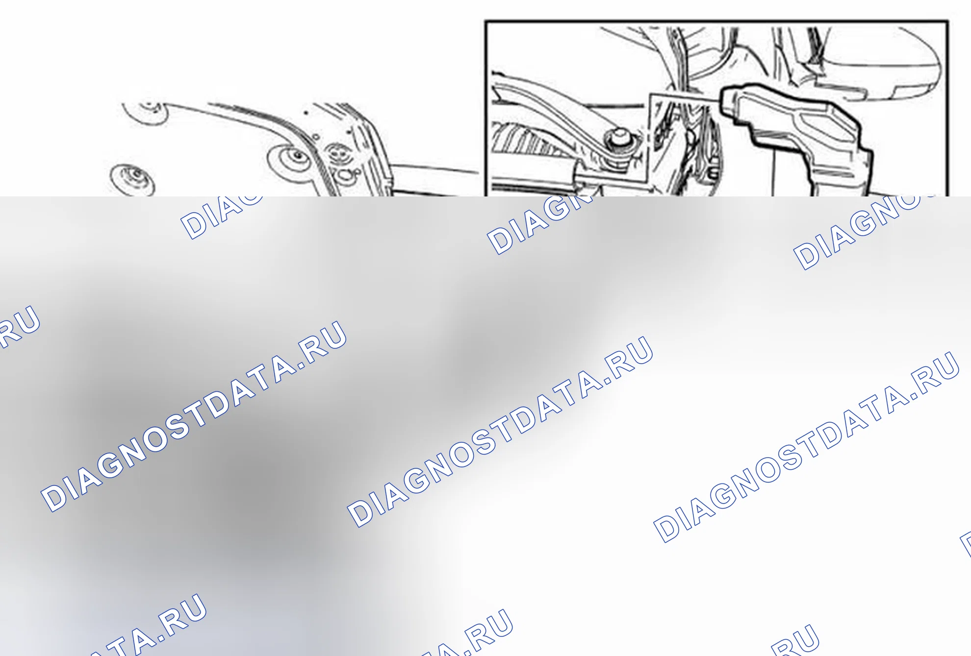 Рис. 51: Замена заднего уплотнения капота. Chevrolet Sonic I